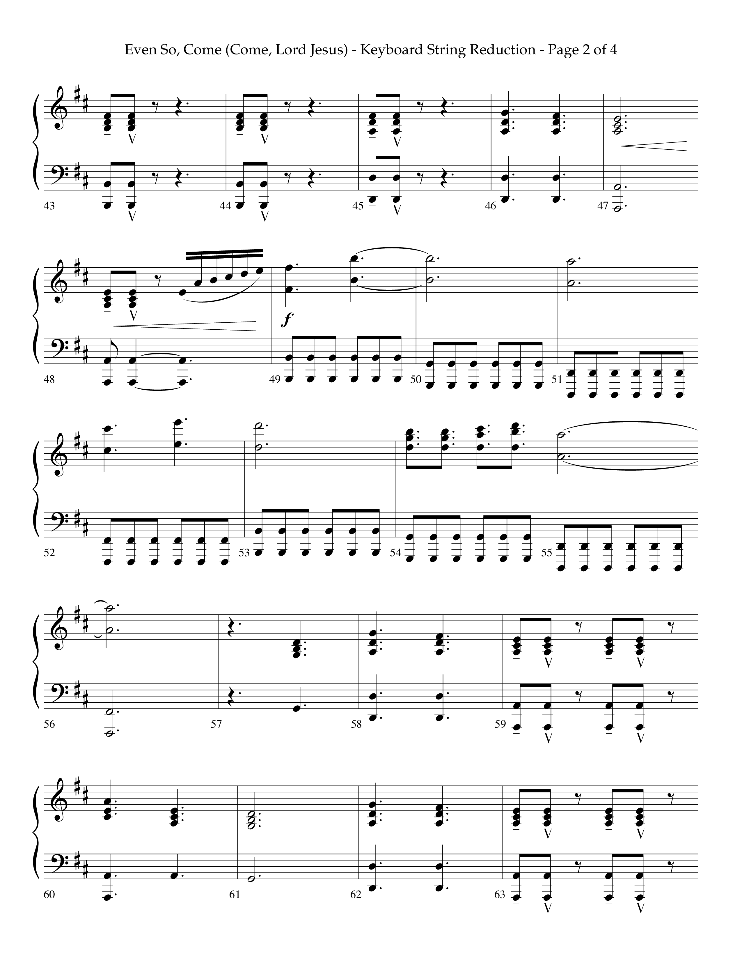 Even So Come (Choral Anthem SATB) String Reduction (Lifeway Choral / Arr. Camp Kirkland)