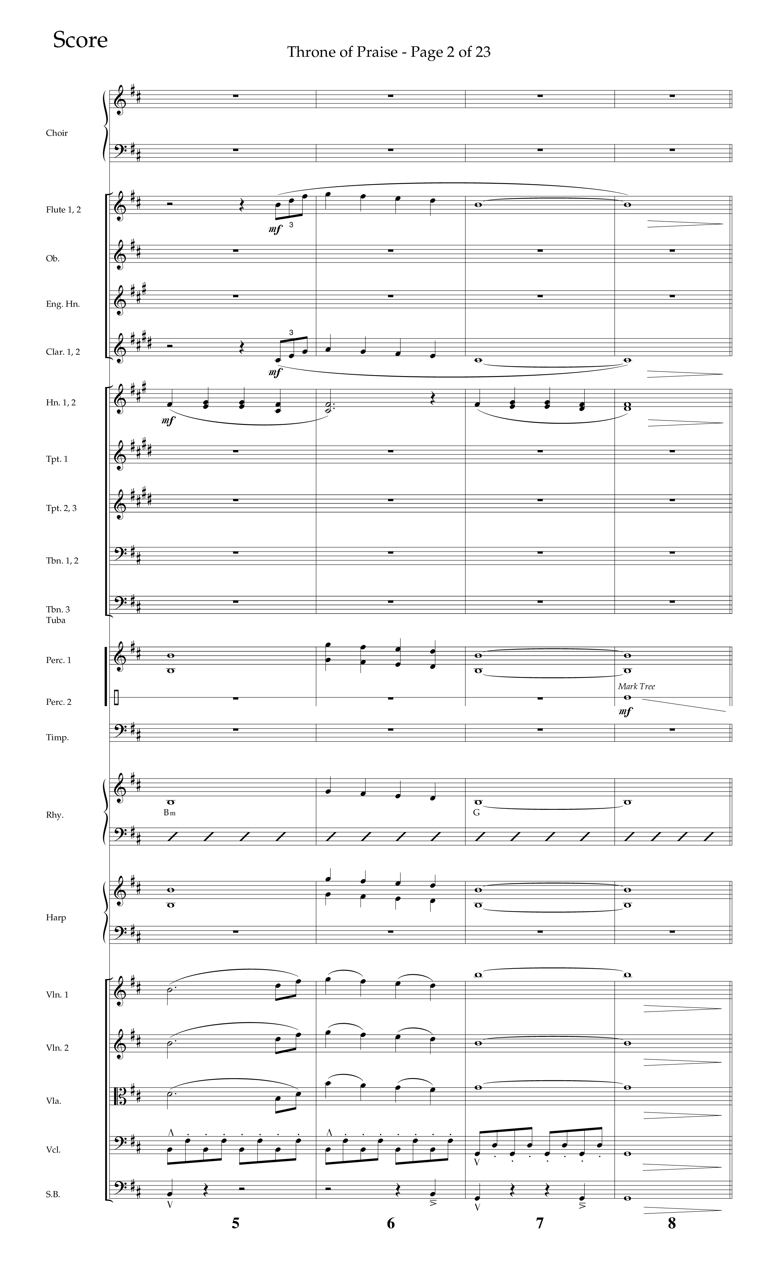 Throne Of Praise (Choral Anthem SATB) Conductor's Score (Lifeway Choral / Arr. J. Daniel Smith)
