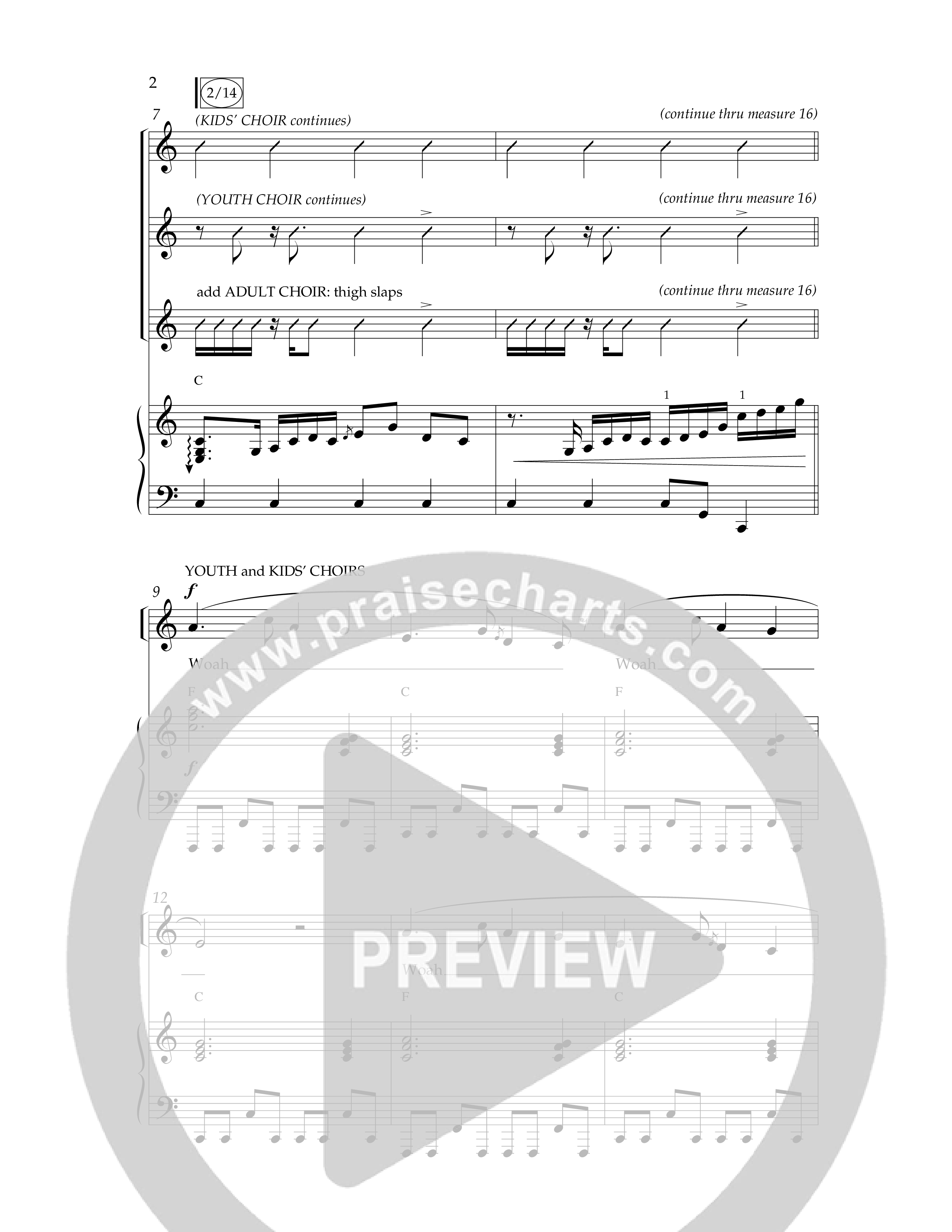 Thrive (Choral Anthem SATB) Anthem (SATB/Piano) (Lifeway Choral / Arr. Craig Adams / Arr. Ken Barker / Arr. Danny Zaloudik / Orch. Danny Zaloudik)
