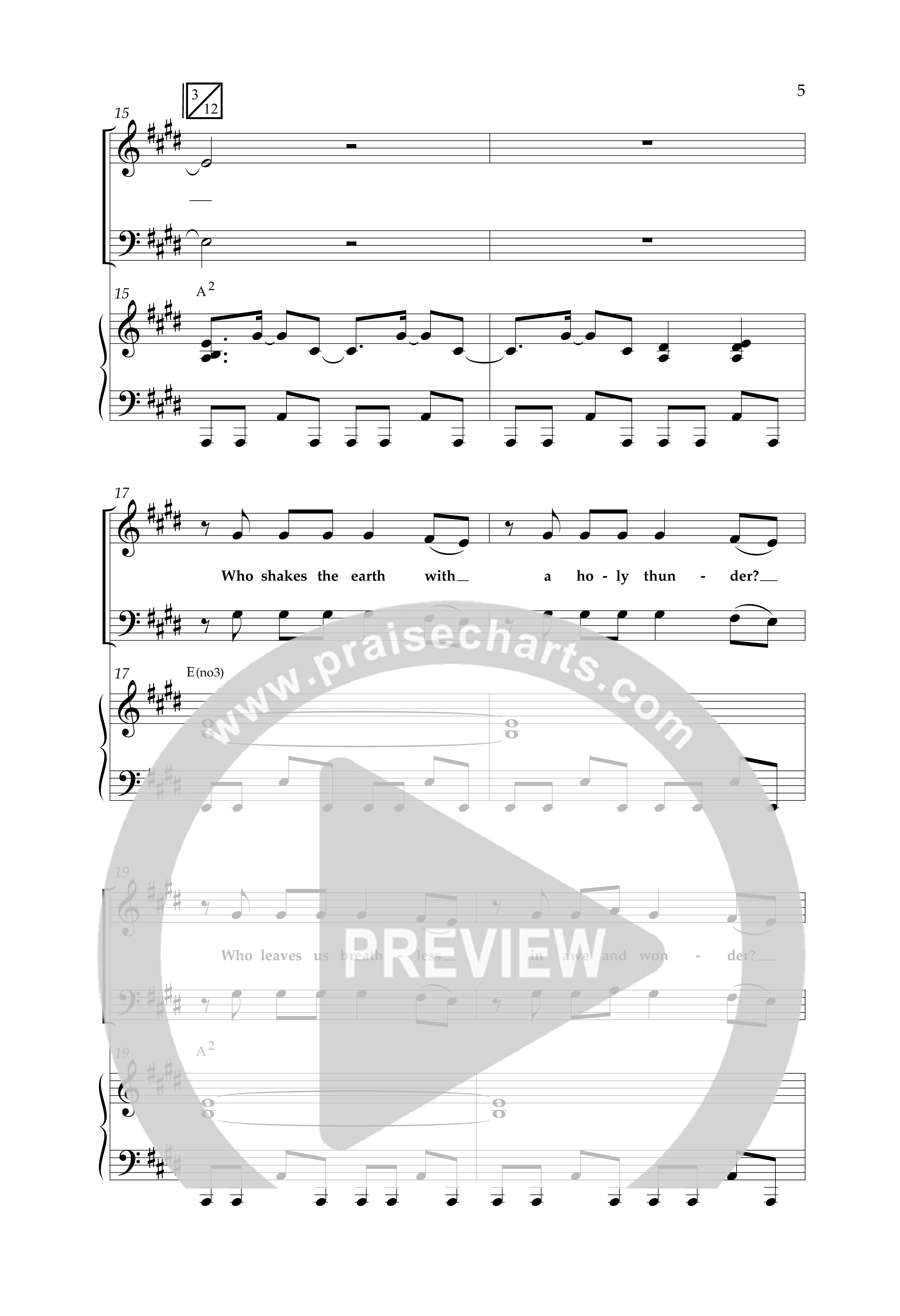 This Is Amazing Grace (Choral Anthem SATB) Anthem (SATB/Piano) (Lifeway Choral / Arr. Cliff Duren)