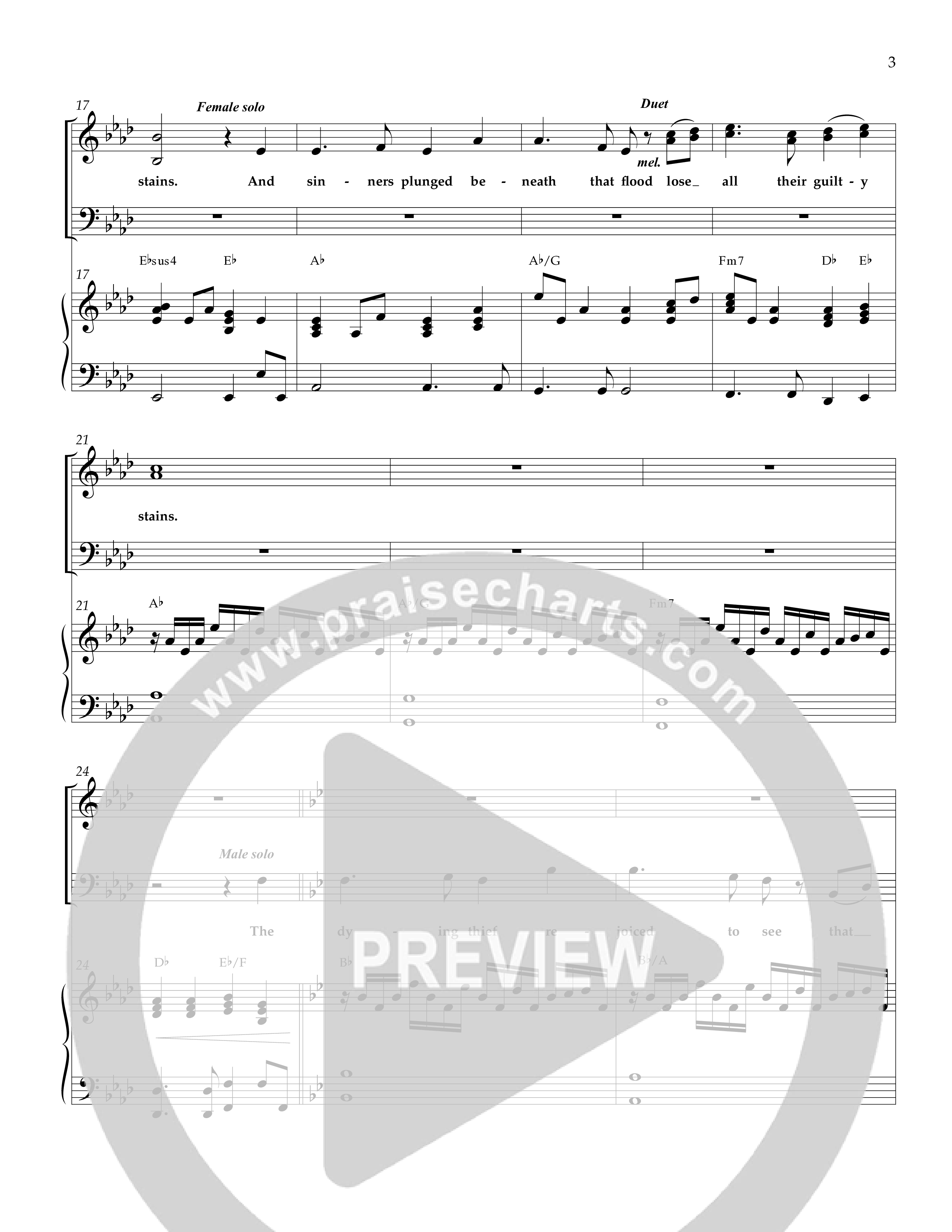 There Is A Fountain (Choral Anthem SATB) Anthem (SATB/Piano) (Lifeway Choral / Arr. Mark Willard / Orch. Stephen K. Hand)