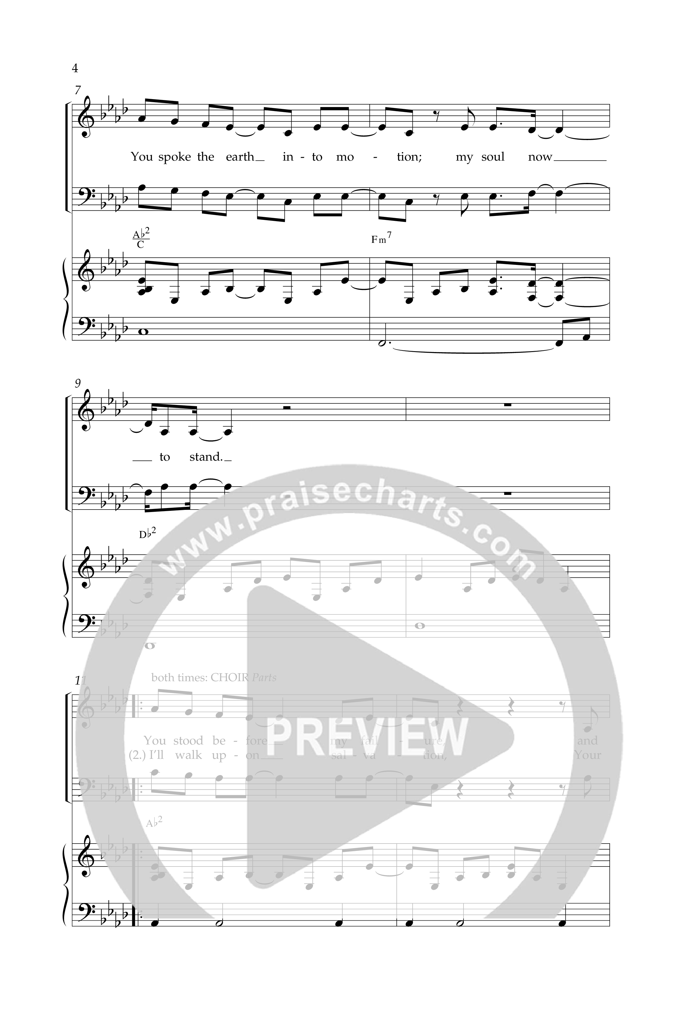 The Stand (Choral Anthem SATB) Anthem (SATB/Piano) (Lifeway Choral / Arr. Dave Williamson)