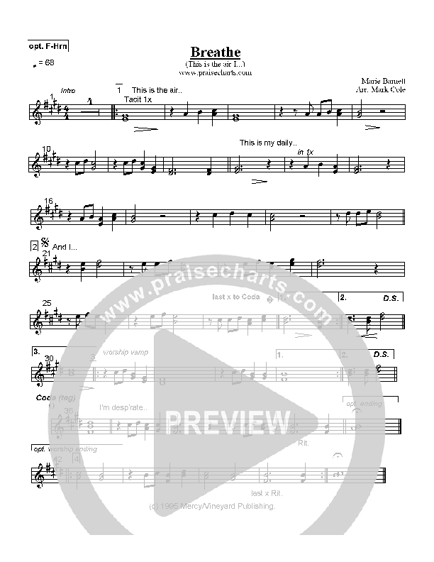 Breathe / Yearn French Horn (Kathryn Scott)