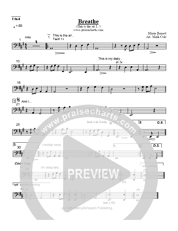 Breathe / Yearn Trombone 4 (Kathryn Scott)