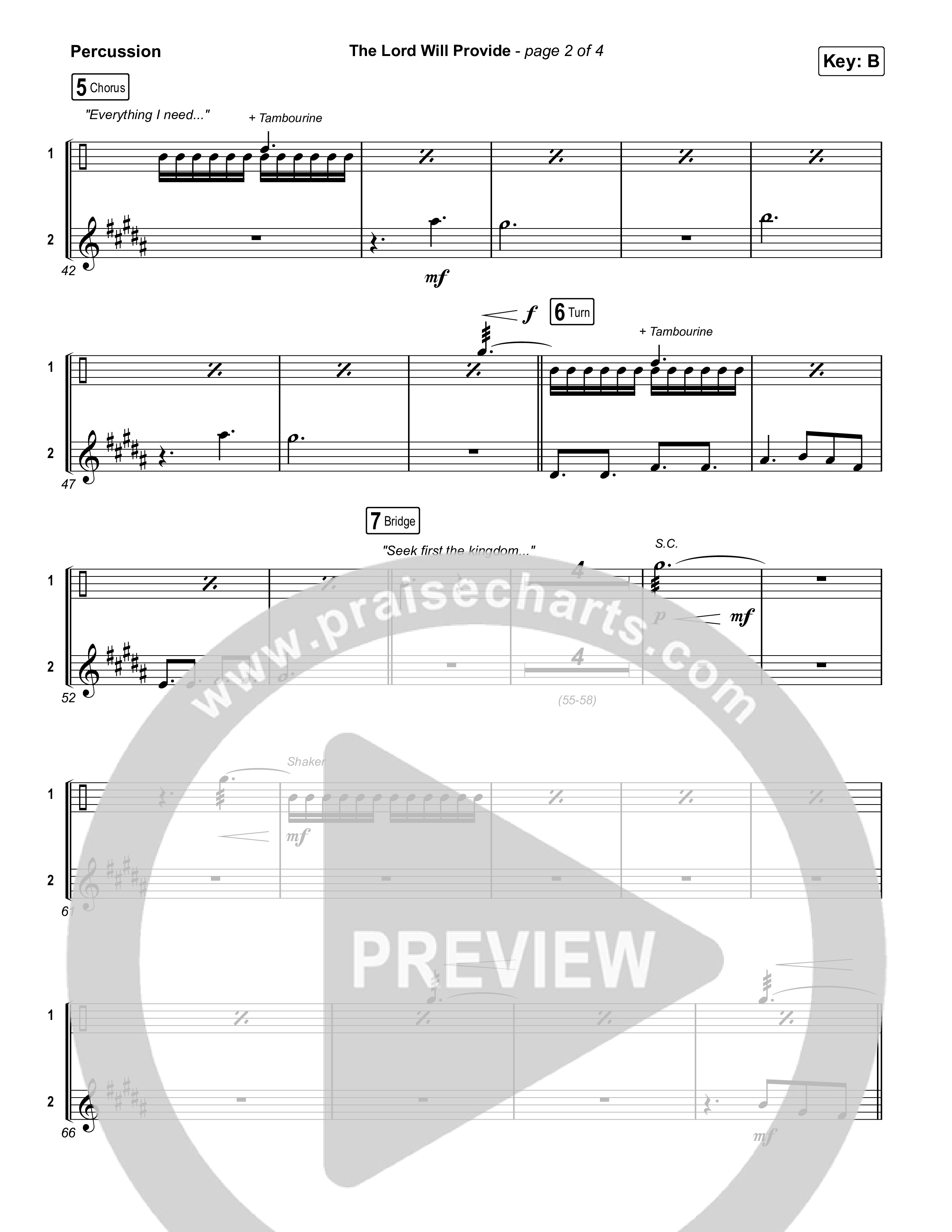 The Lord Will Provide (Live From Passion 2024) Percussion (Passion / Landon Wolfe)