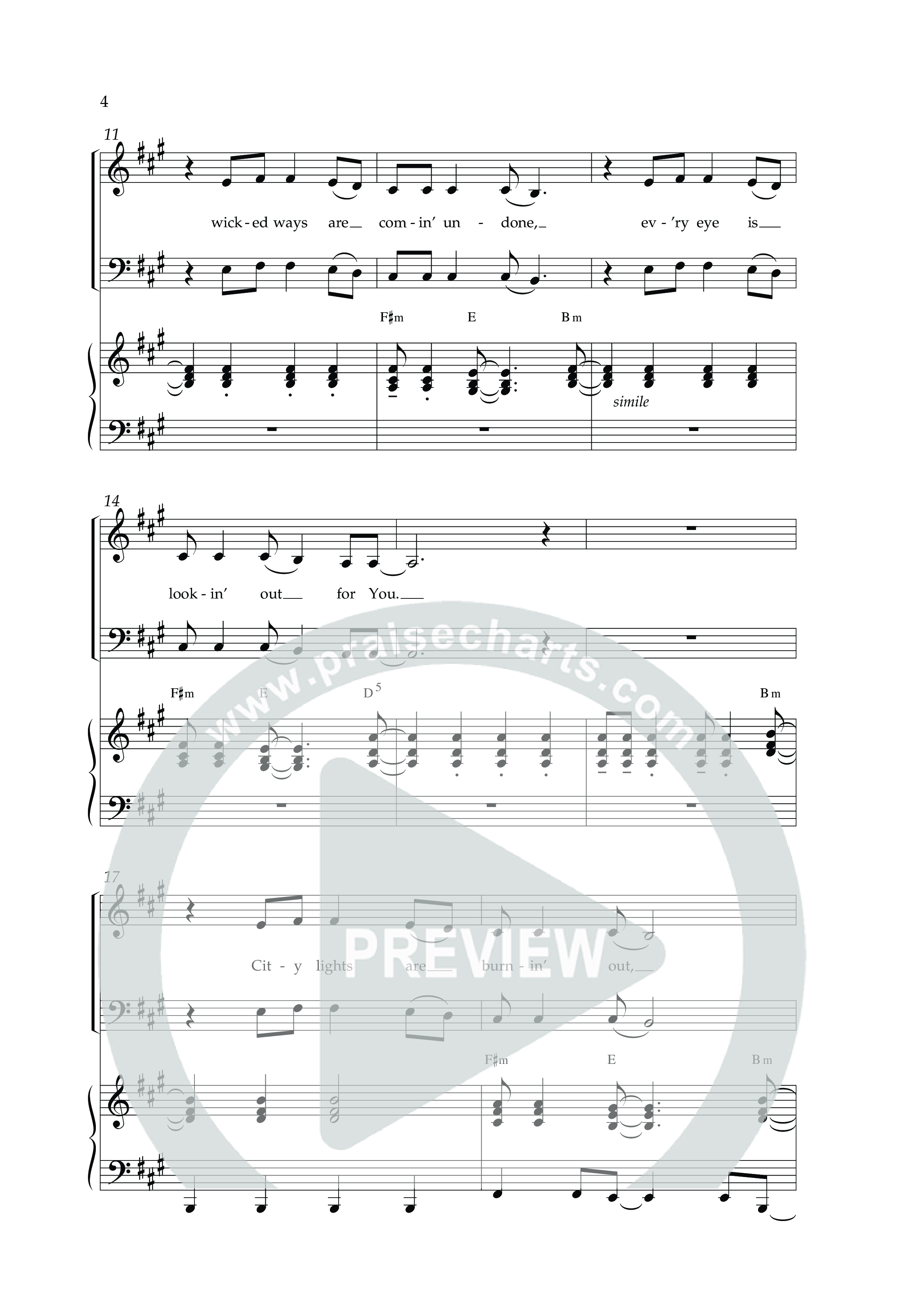 The King Is Coming (Choral Anthem SATB) Anthem (SATB/Piano) (Lifeway Choral / Arr. Travis Cottrell)