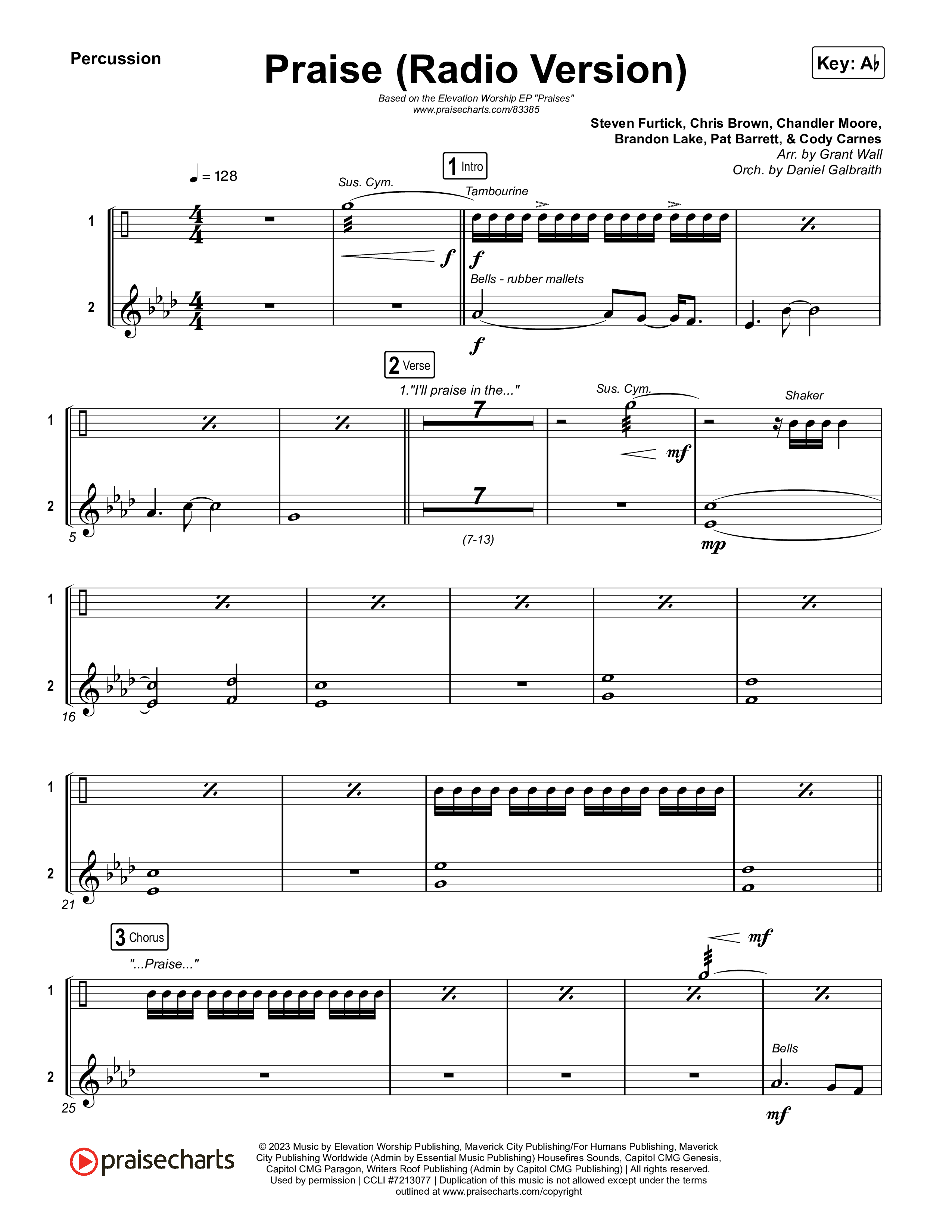 Praise (Radio) Percussion (Elevation Worship)