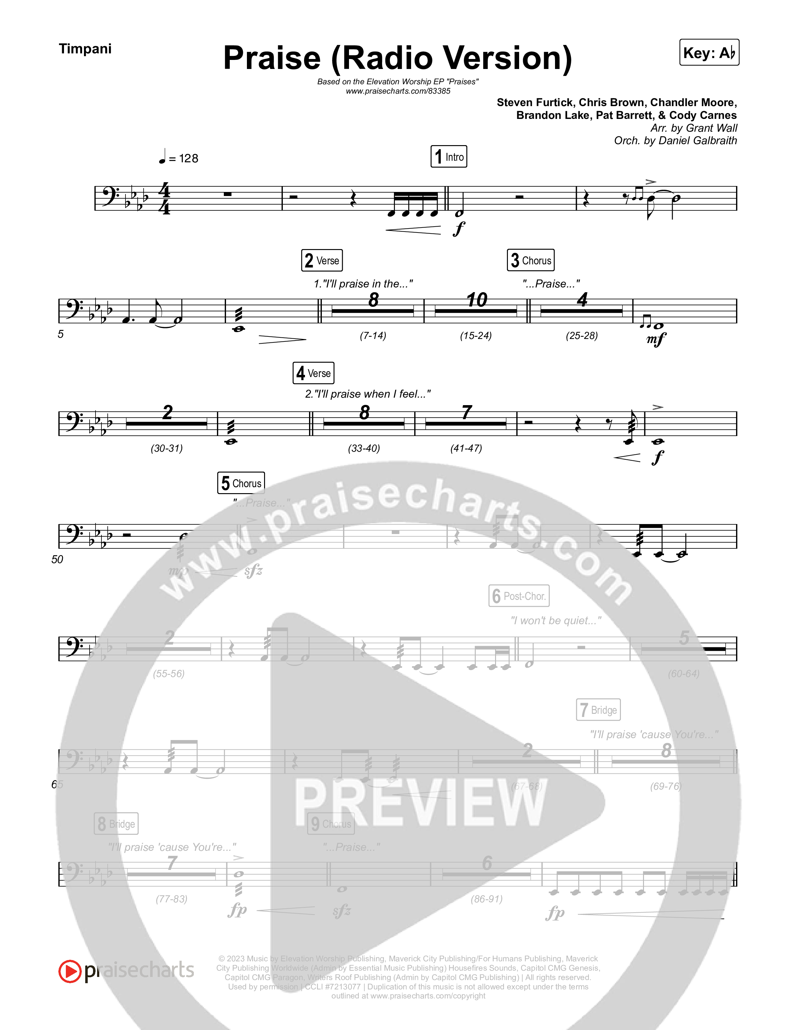 Praise (Radio) Timpani (Elevation Worship)