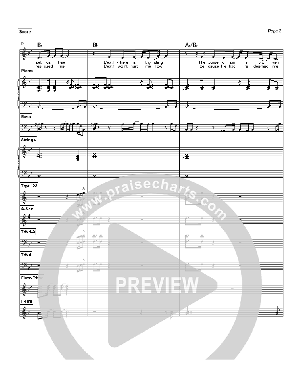 Alive Forever Amen Conductor's Score (Travis Cottrell)