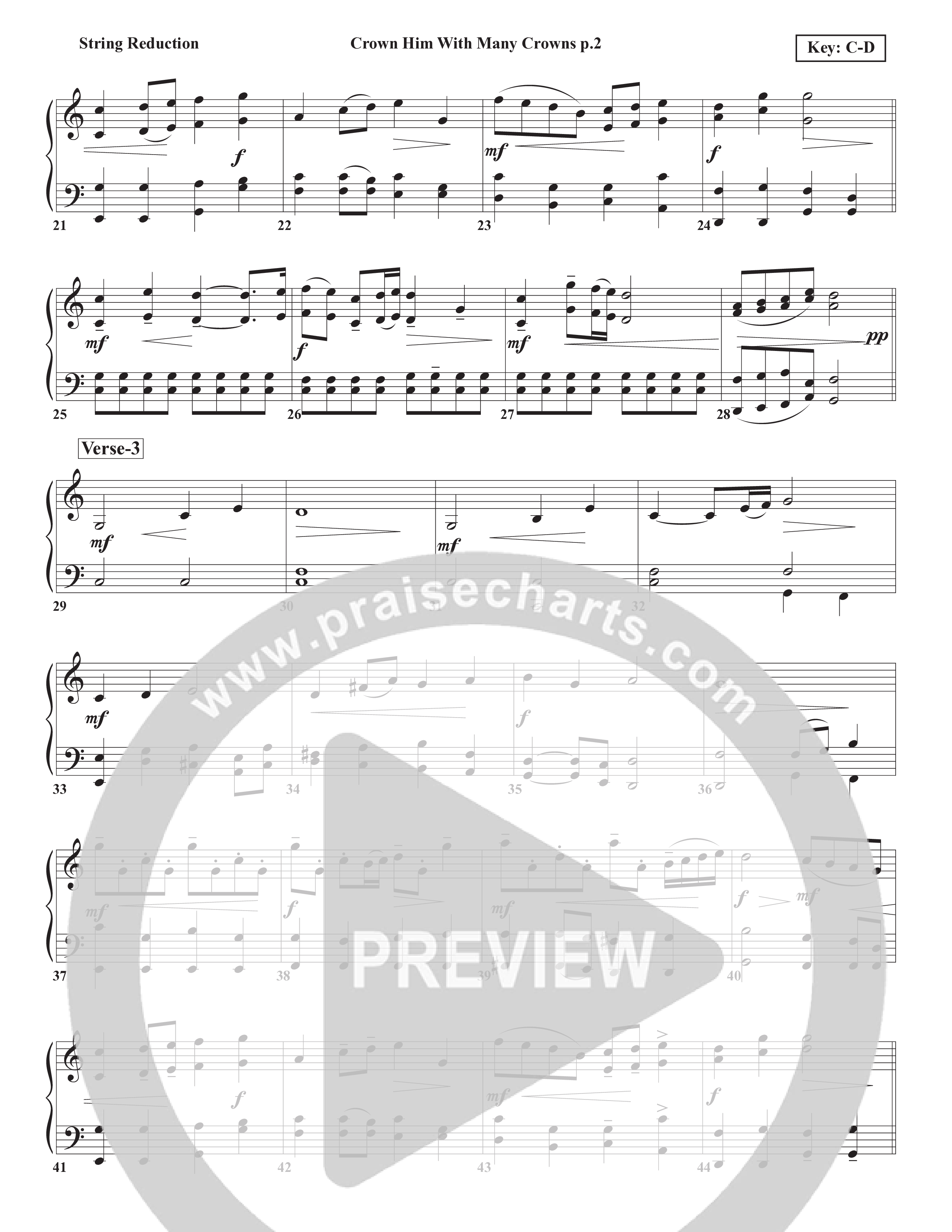 Crown Him With Many Crowns String Reduction (Chris Emert)