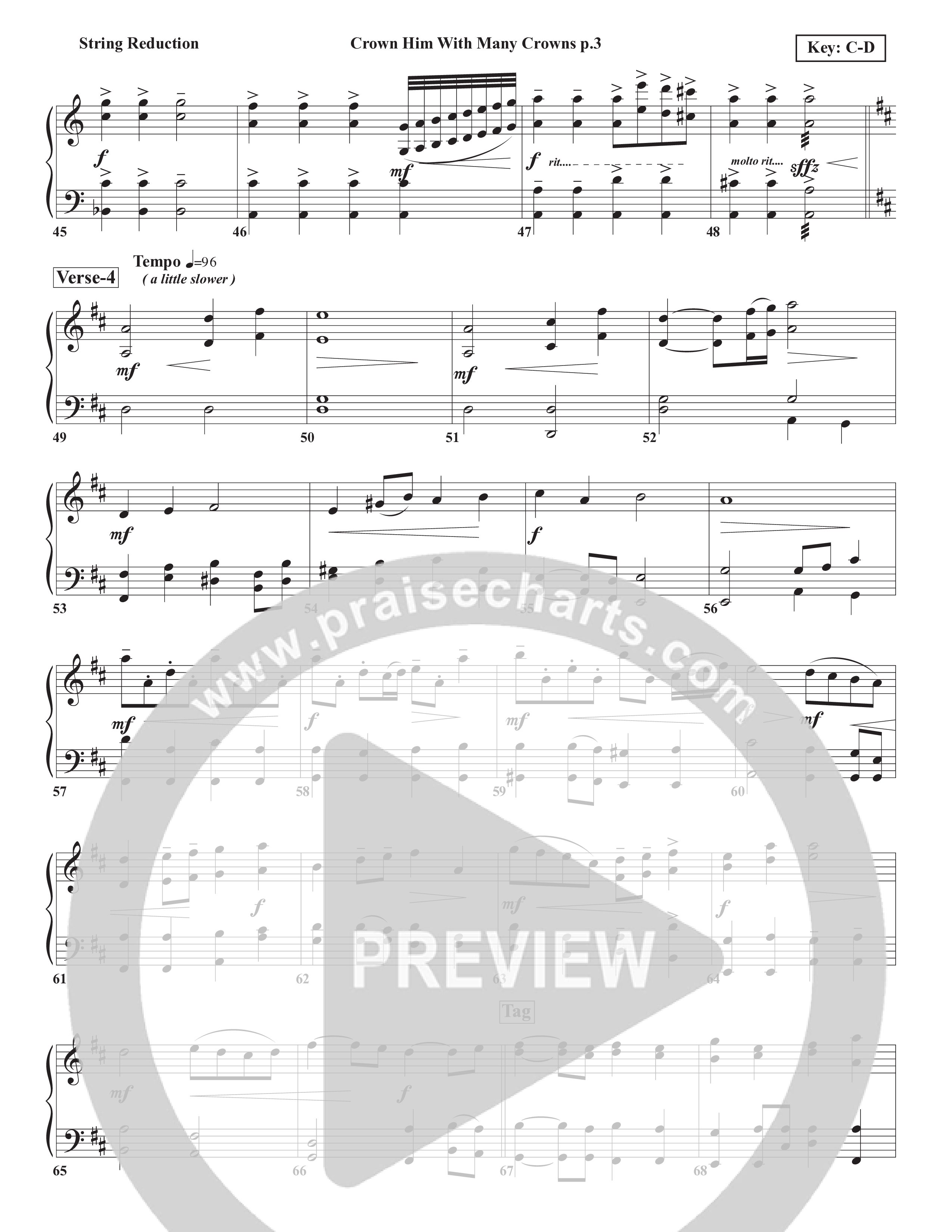 Crown Him With Many Crowns String Reduction (Chris Emert)