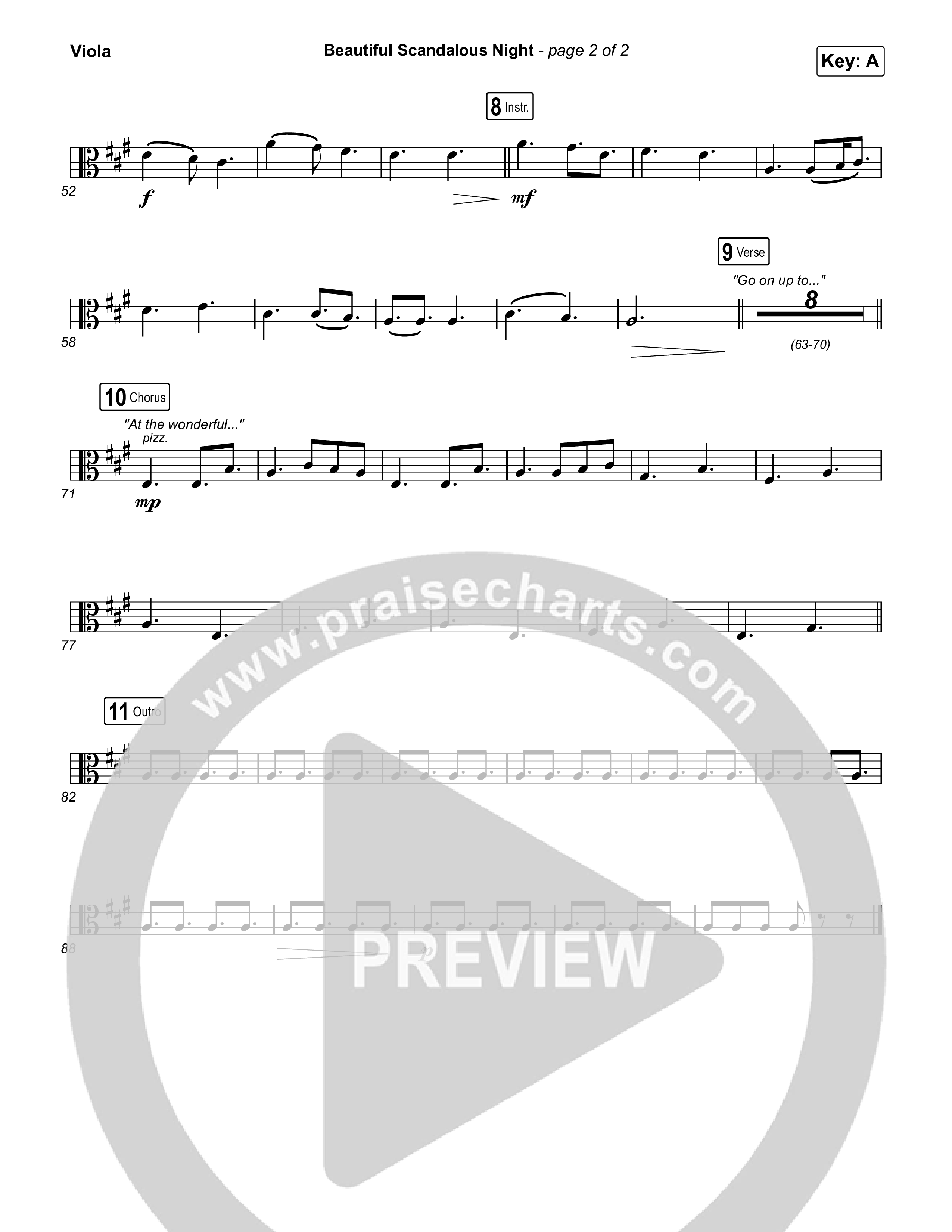 Beautiful Scandalous Night Viola (Shane & Shane / The Worship Initiative)