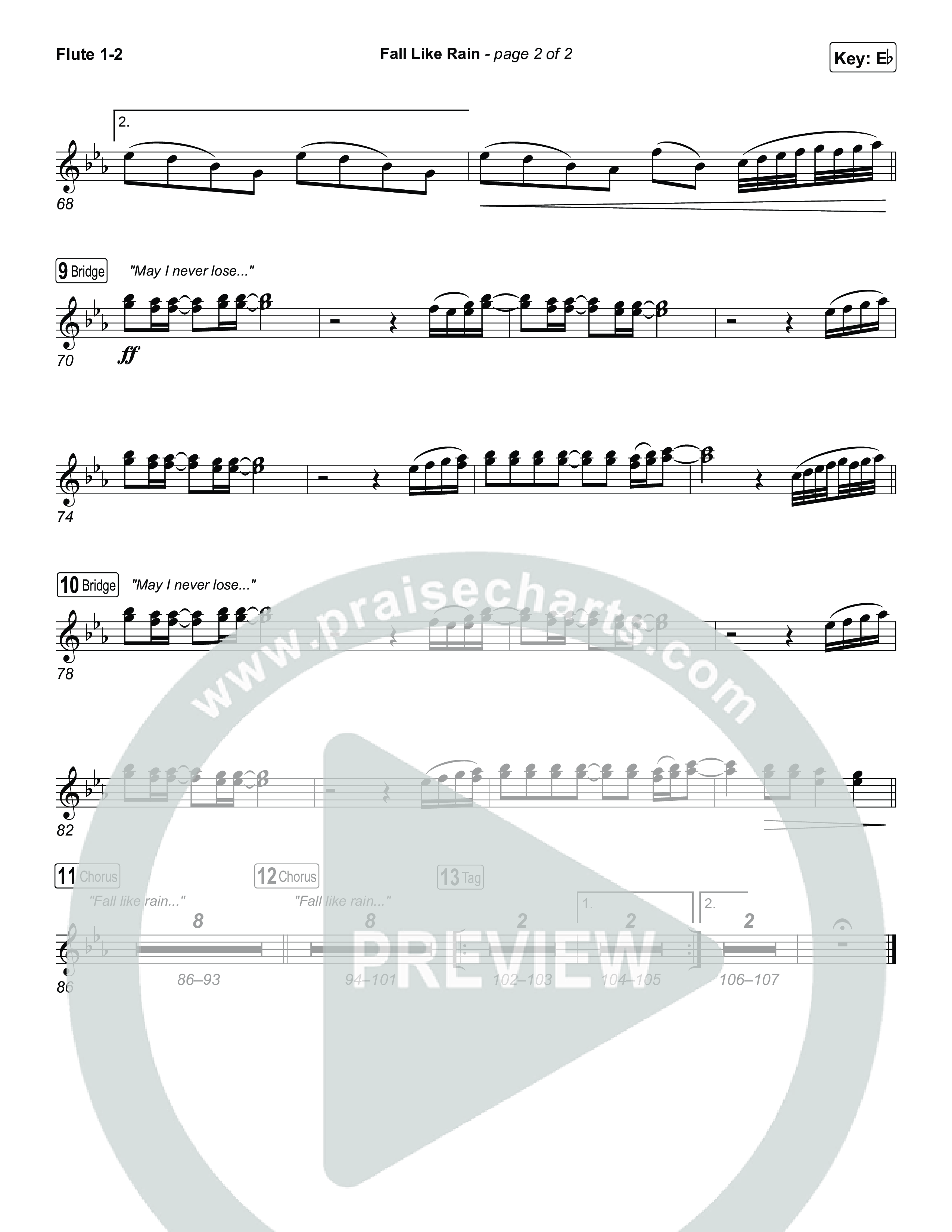 Fall Like Rain (Live From Passion 2024) Wind Pack (Passion / Kari Jobe / Rachel Halbach)