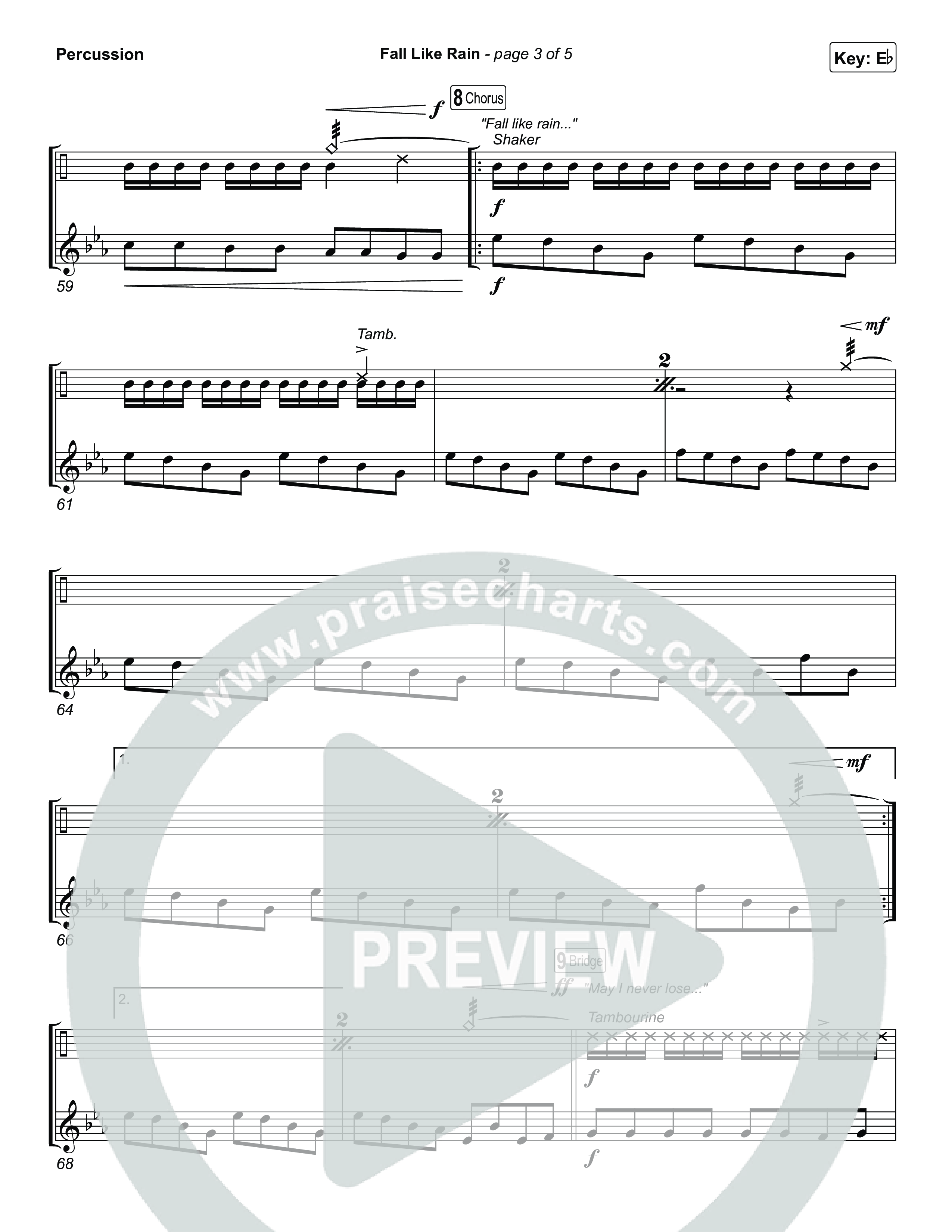 Fall Like Rain (Live From Passion 2024) Percussion (Passion / Kari Jobe / Rachel Halbach)