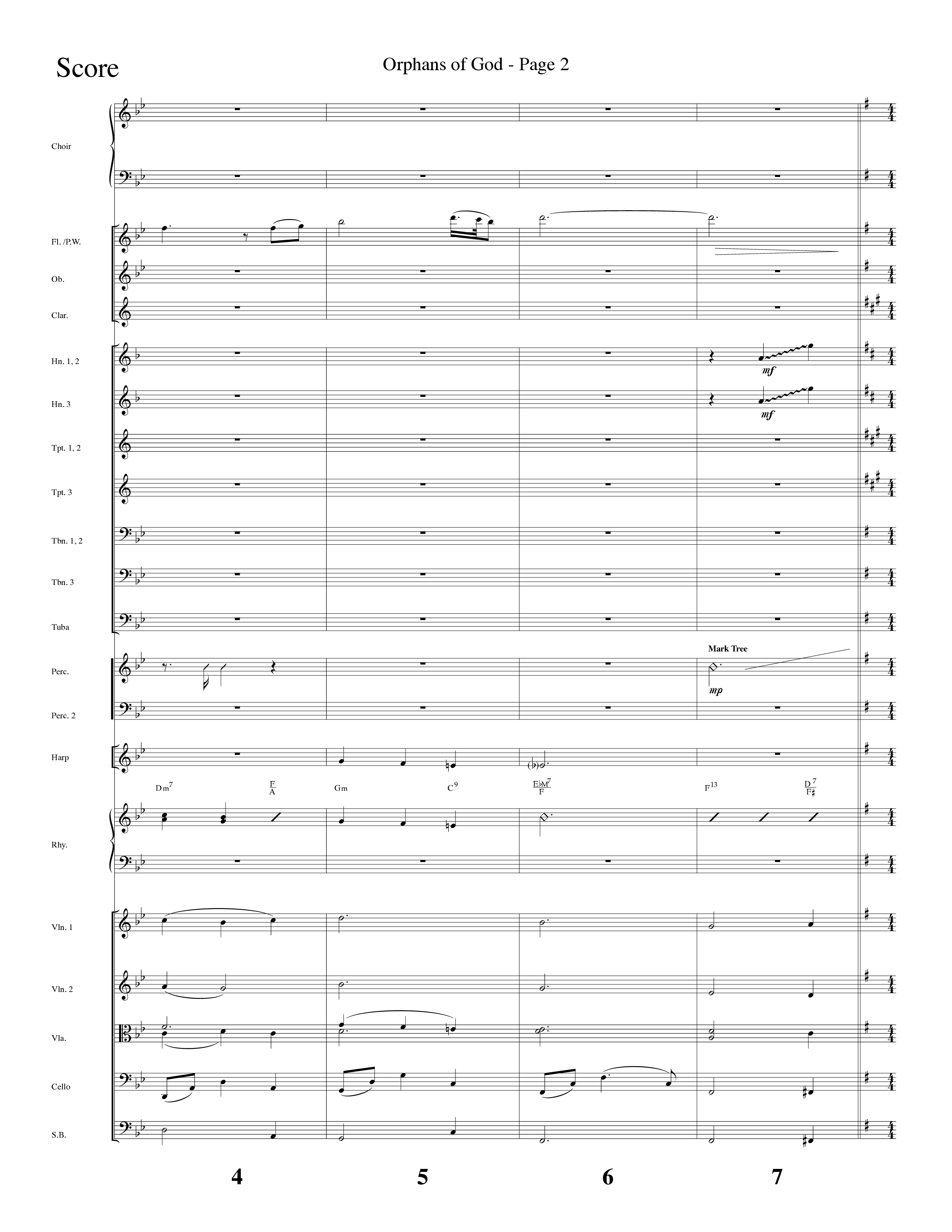 Orphans Of God (Choral Anthem SATB) Conductor's Score (Lifeway Choral / Arr. Dave Williamson)