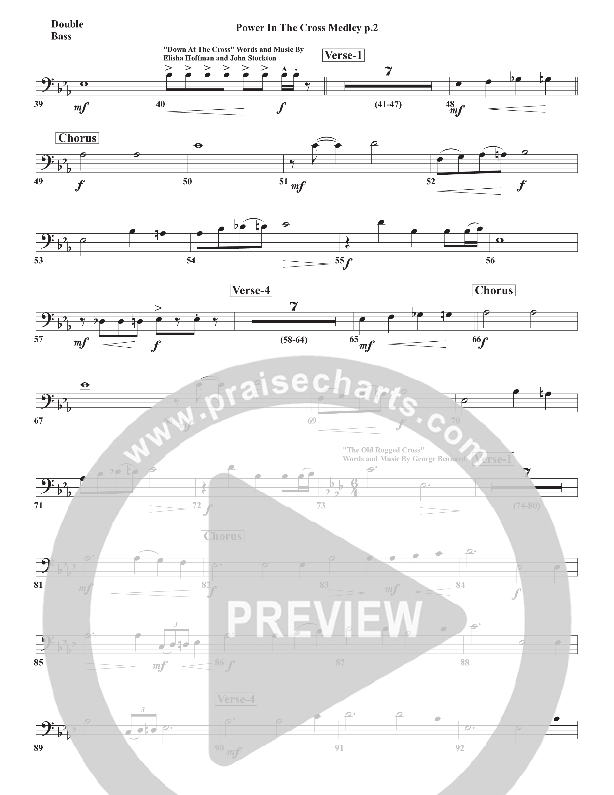 Power In The Cross Medley Double Bass (Chris Emert)