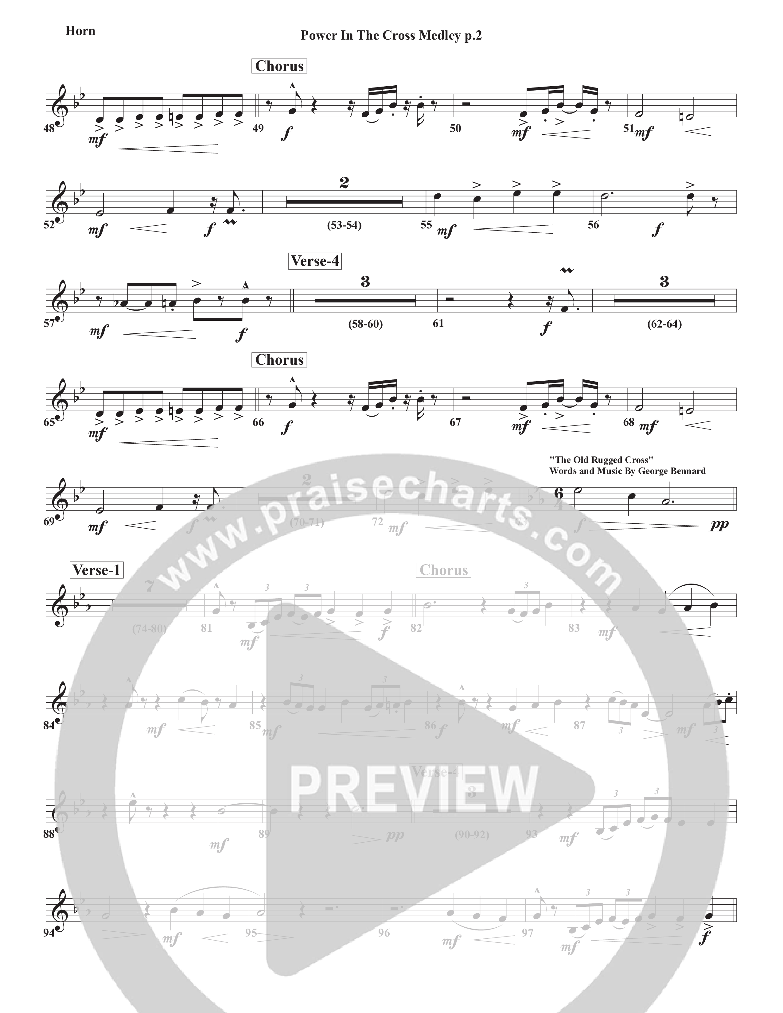 Power In The Cross Medley French Horn (Chris Emert)