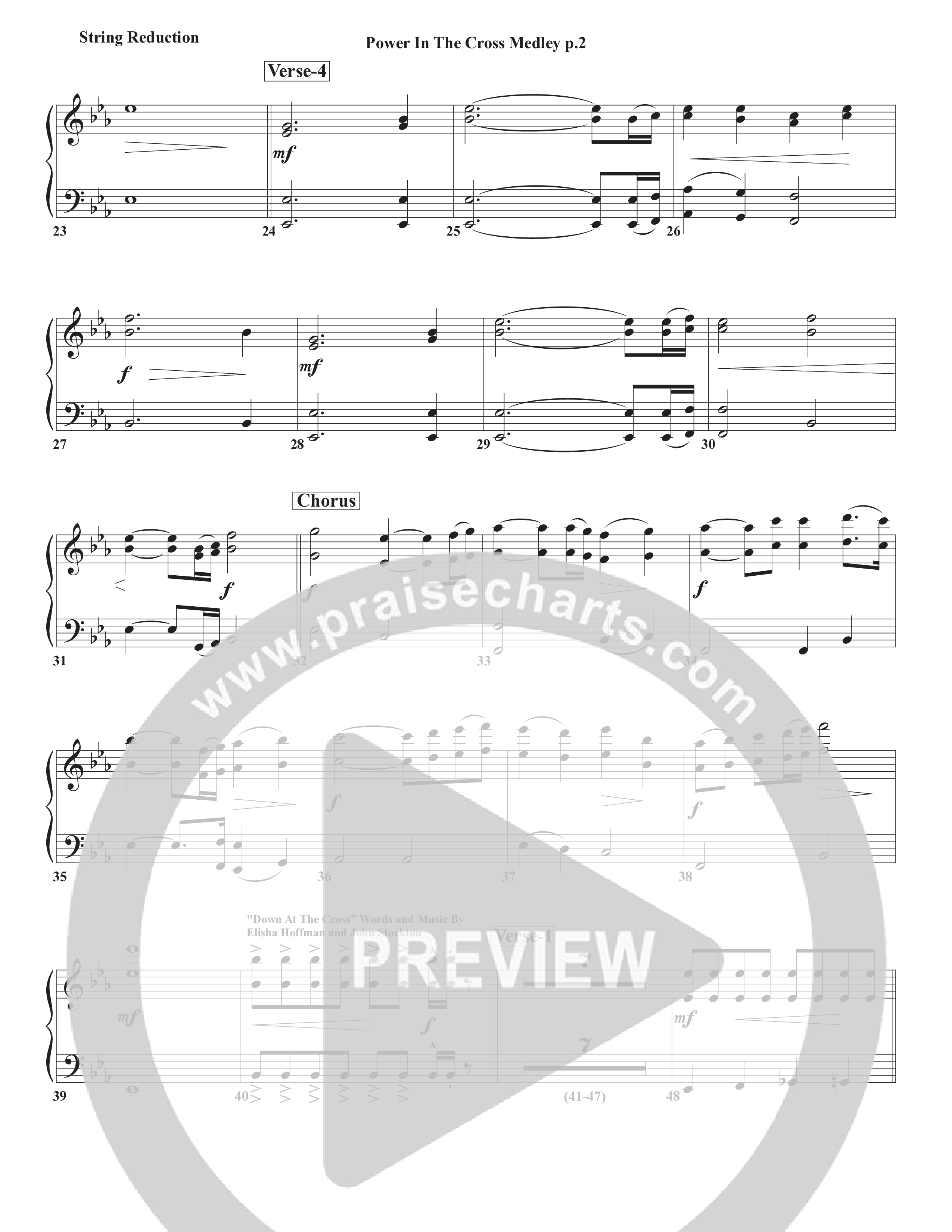 Power In The Cross Medley String Pack (Chris Emert)