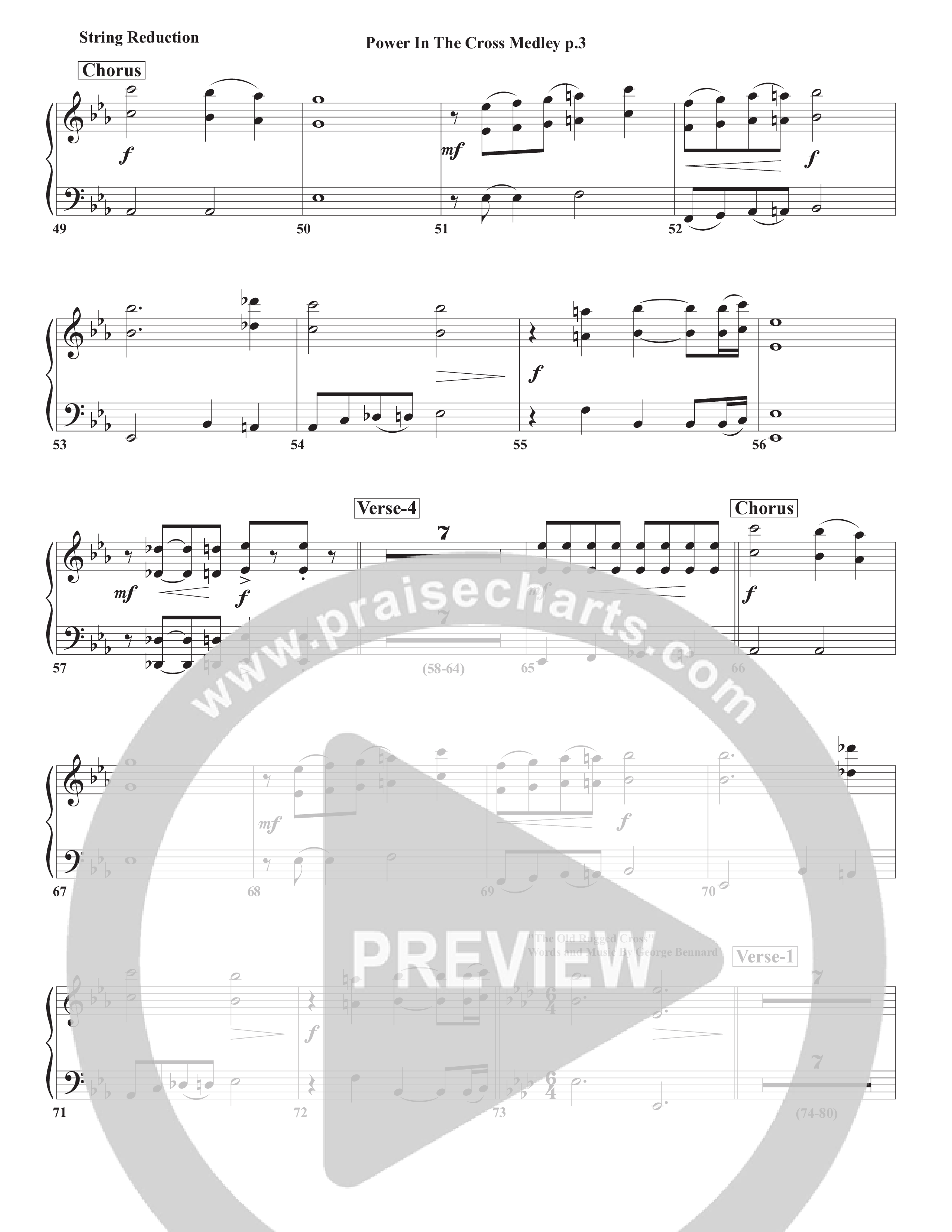 Power In The Cross Medley String Pack (Chris Emert)