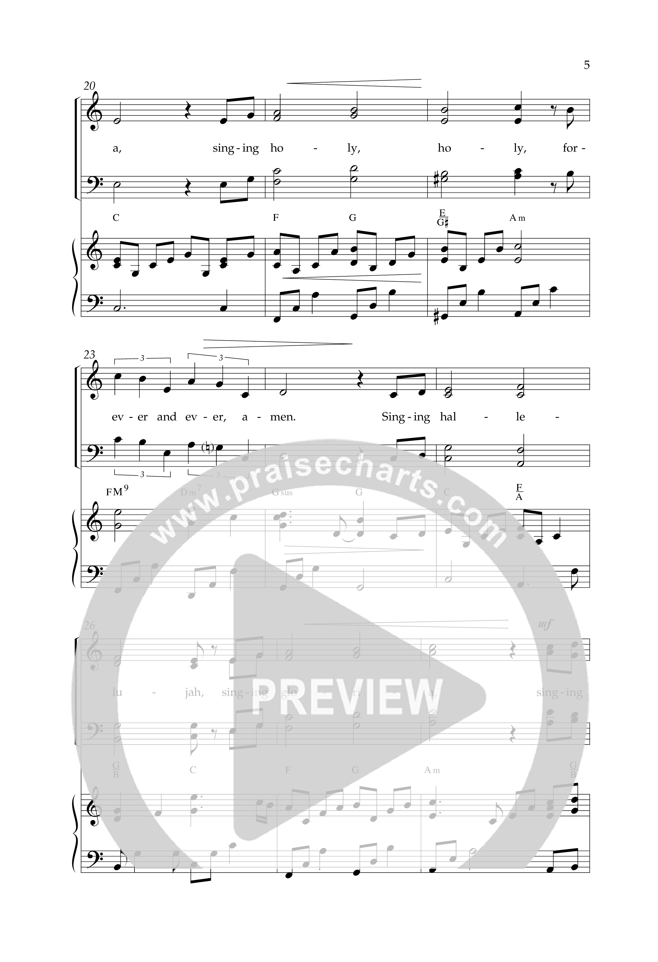 Our Last Amen (Choral Anthem SATB) Anthem (SATB/Piano) (Lifeway Choral / Arr. Phillip Keveren)