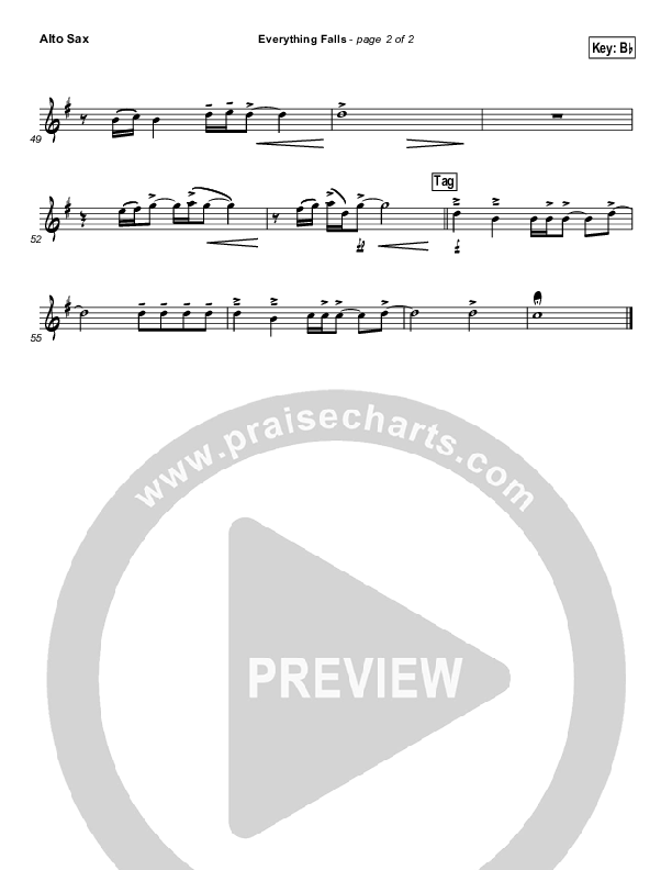 Everything Falls Alto Sax (FEE Band)