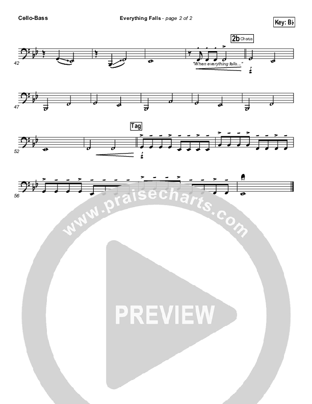 Everything Falls Cello/Bass (FEE Band)