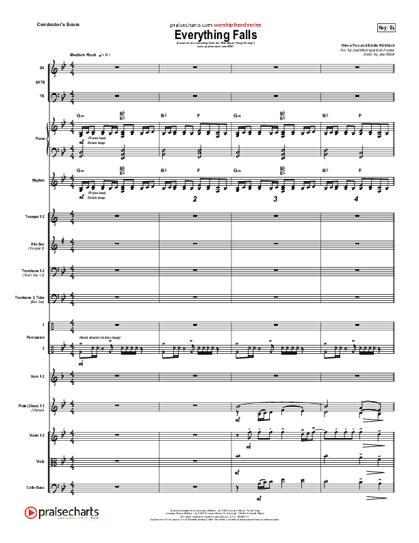 Everything Falls Conductor's Score (FEE Band)