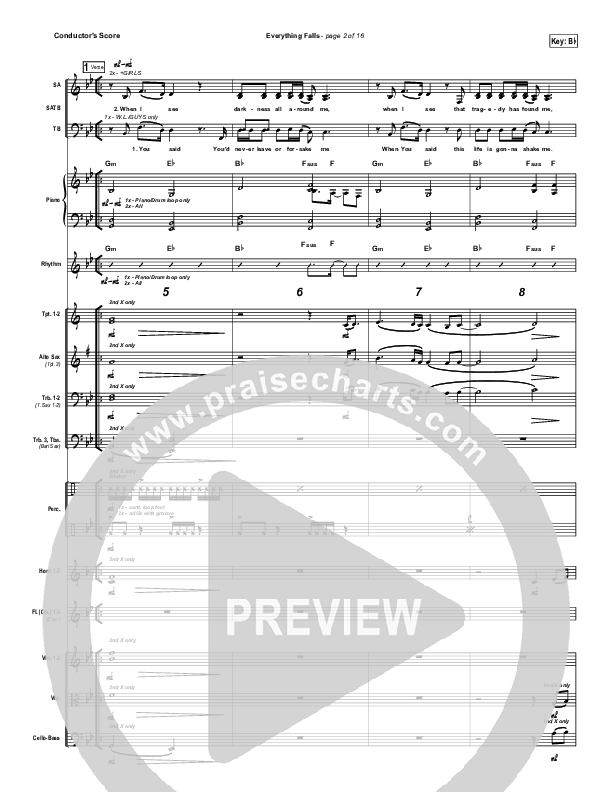 Everything Falls Conductor's Score (FEE Band)