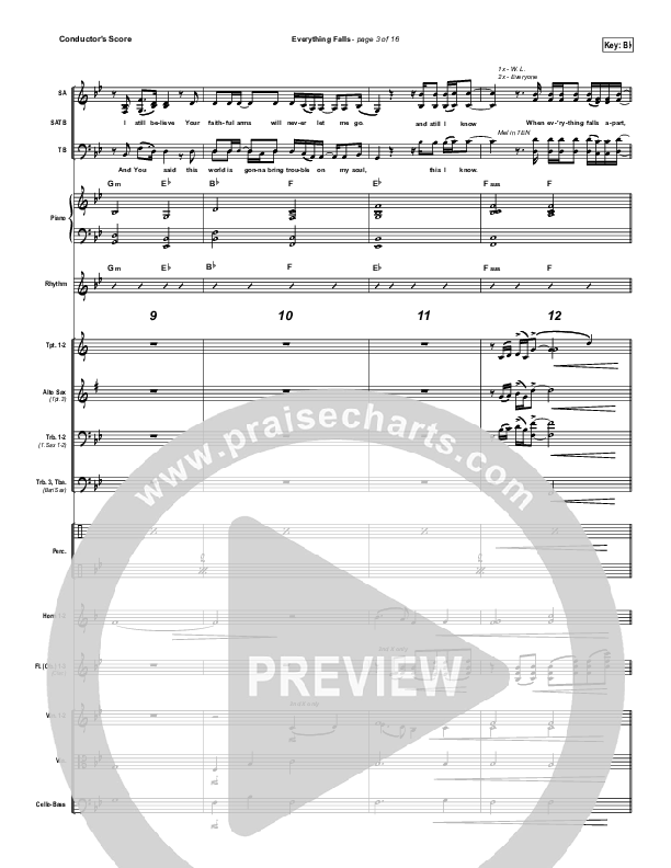 Everything Falls Conductor's Score (FEE Band)