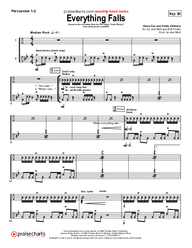 Everything Falls Percussion (FEE Band)