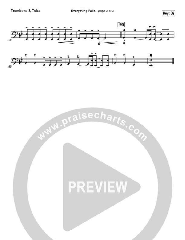 Everything Falls Trombone 3/Tuba (FEE Band)