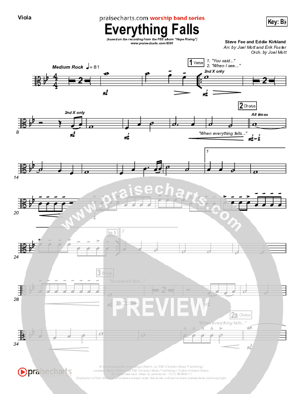 Everything Falls Viola (FEE Band)