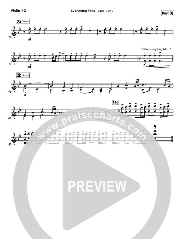 Everything Falls Violin 1/2 (FEE Band)