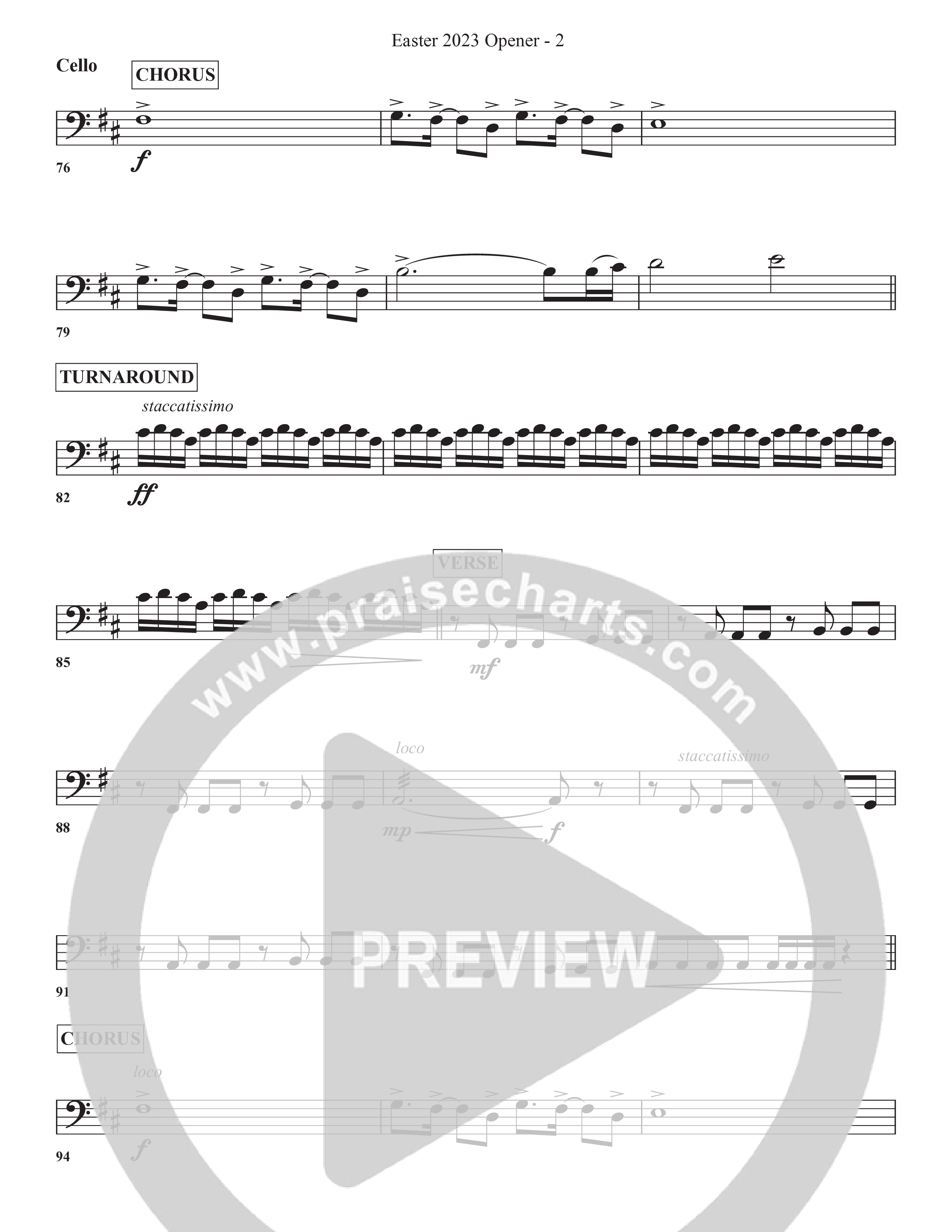 He Lives Cello (Bell Shoals Music / Arr. BJ Davis)