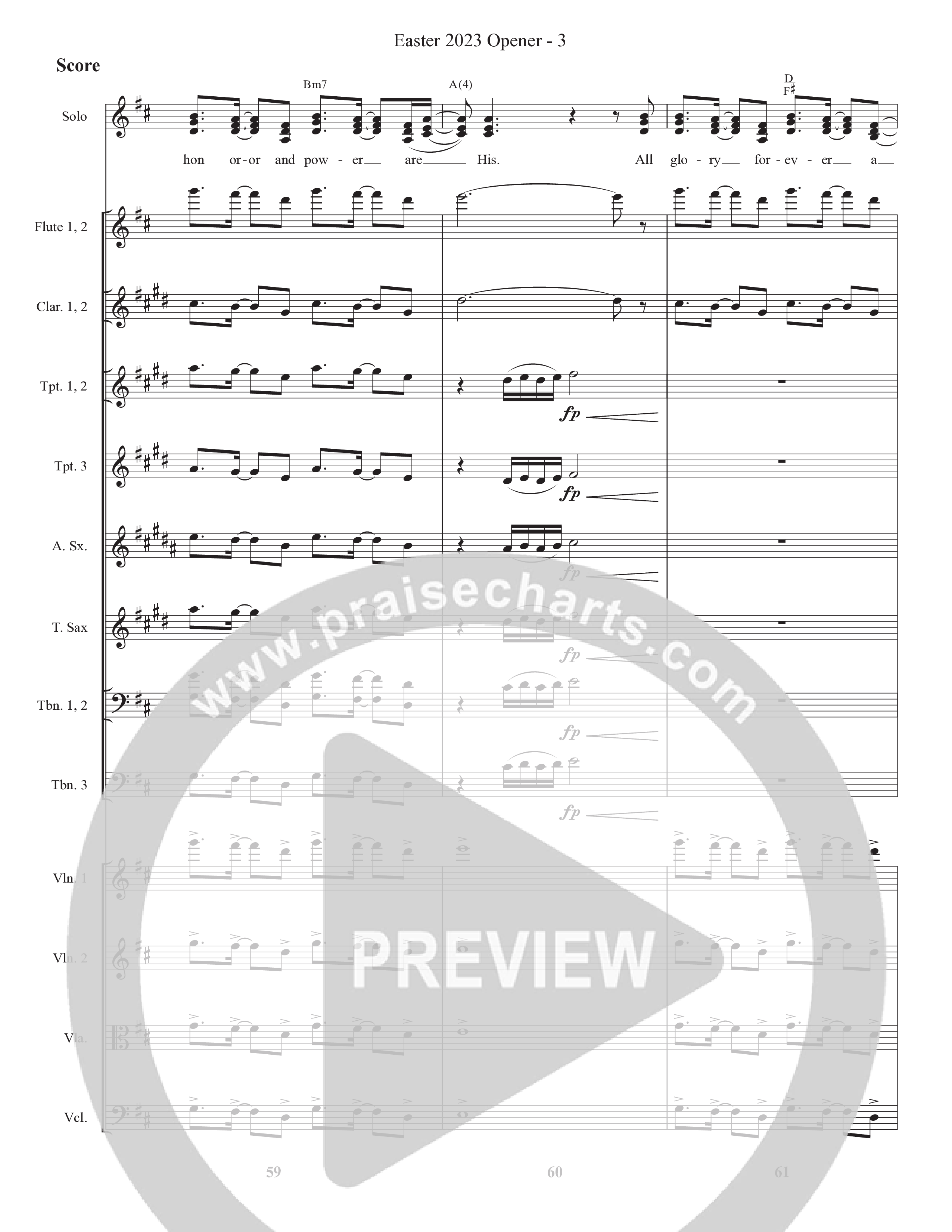 He Lives Conductor's Score (Bell Shoals Music / Arr. BJ Davis)