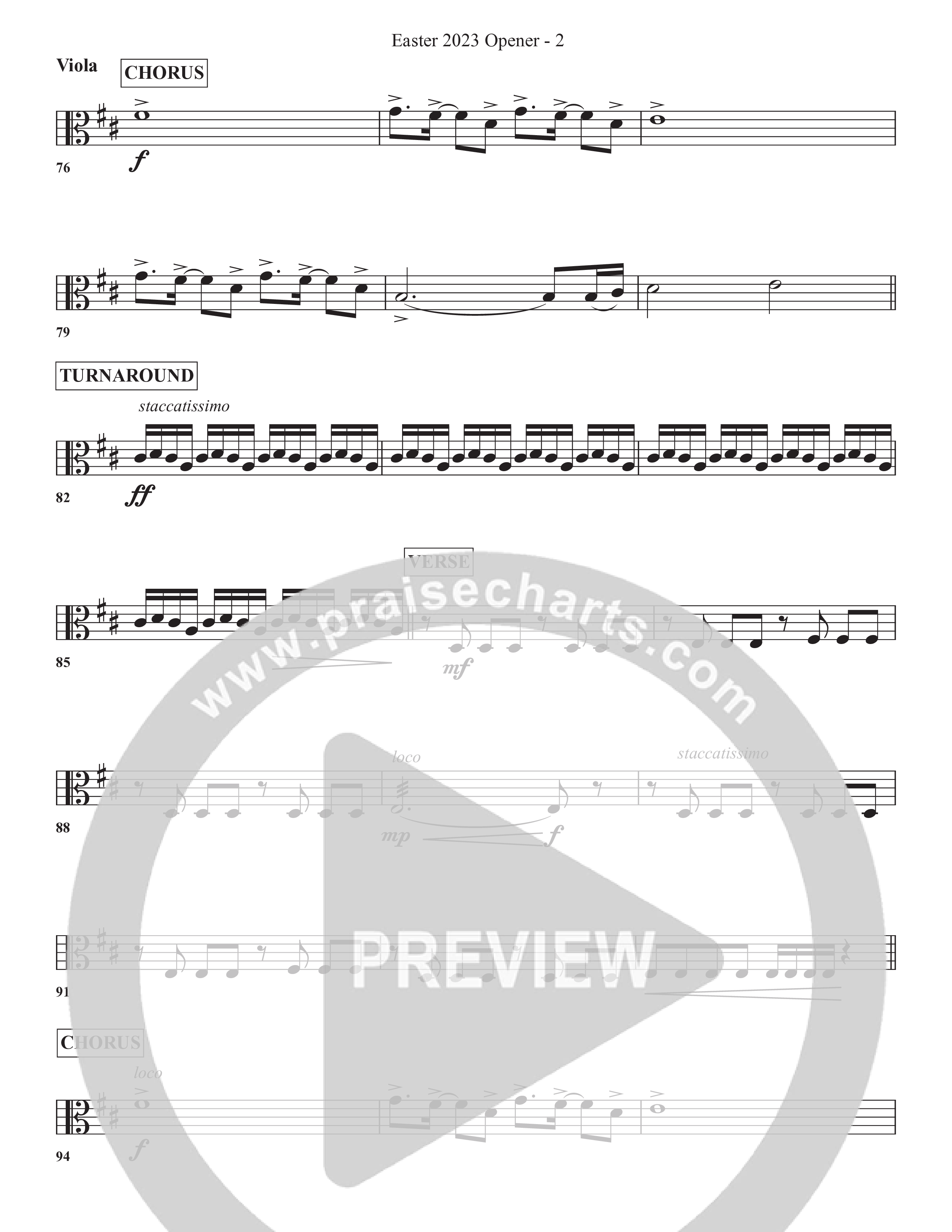 He Lives Viola (Bell Shoals Music / Arr. BJ Davis)