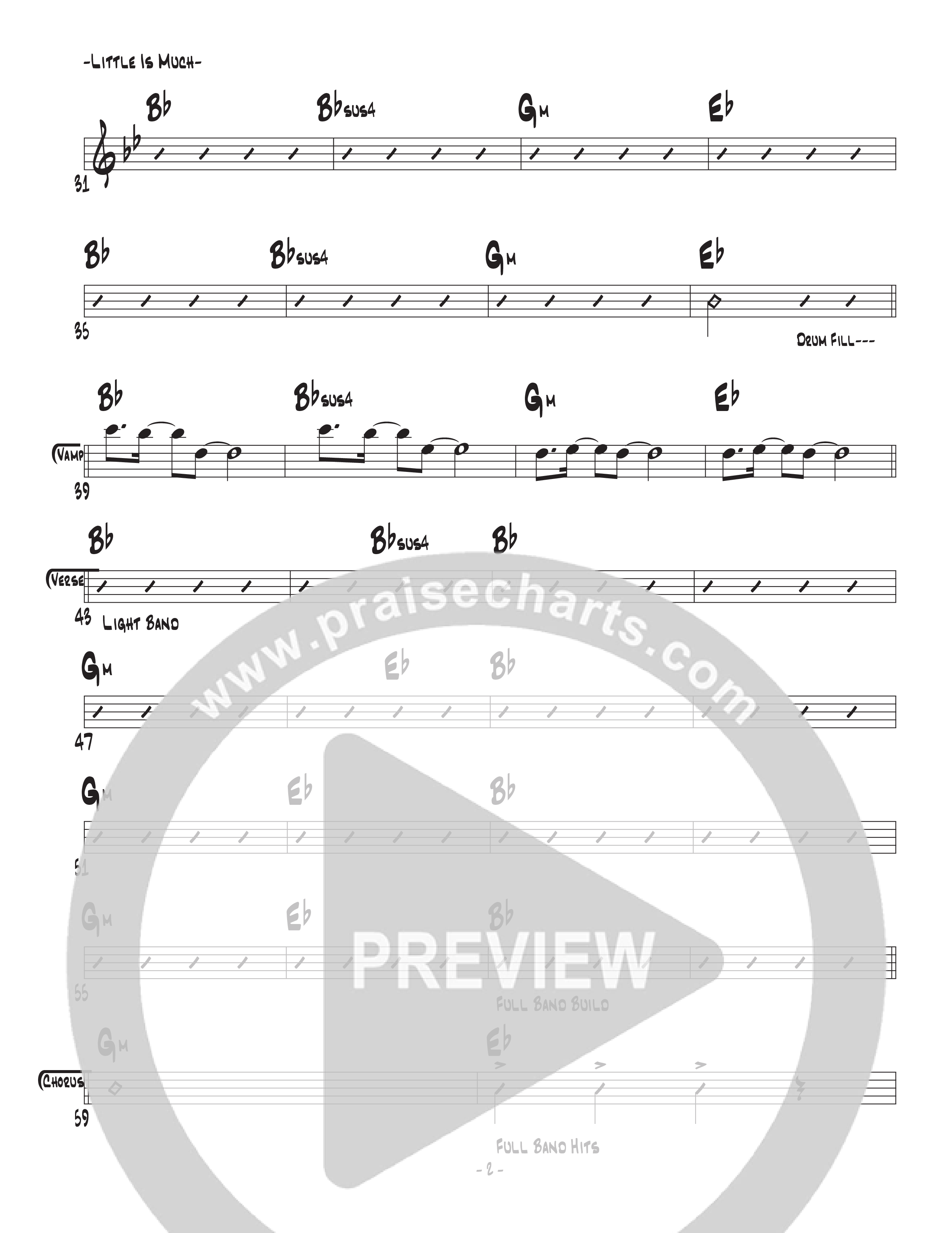 Little Is Much Rhythm Chart (Central Live)