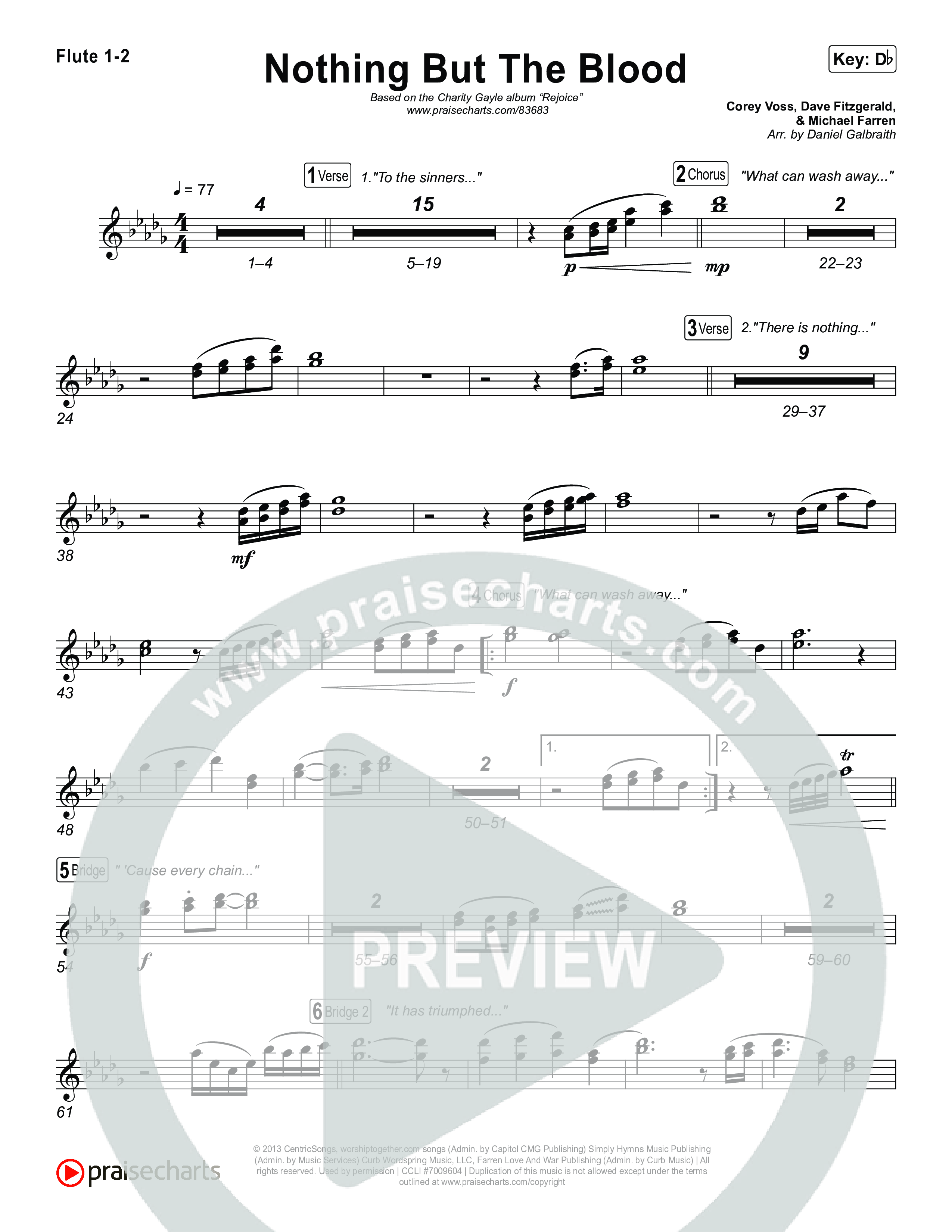 Nothing But The Blood Flute 1/2 (Charity Gayle)