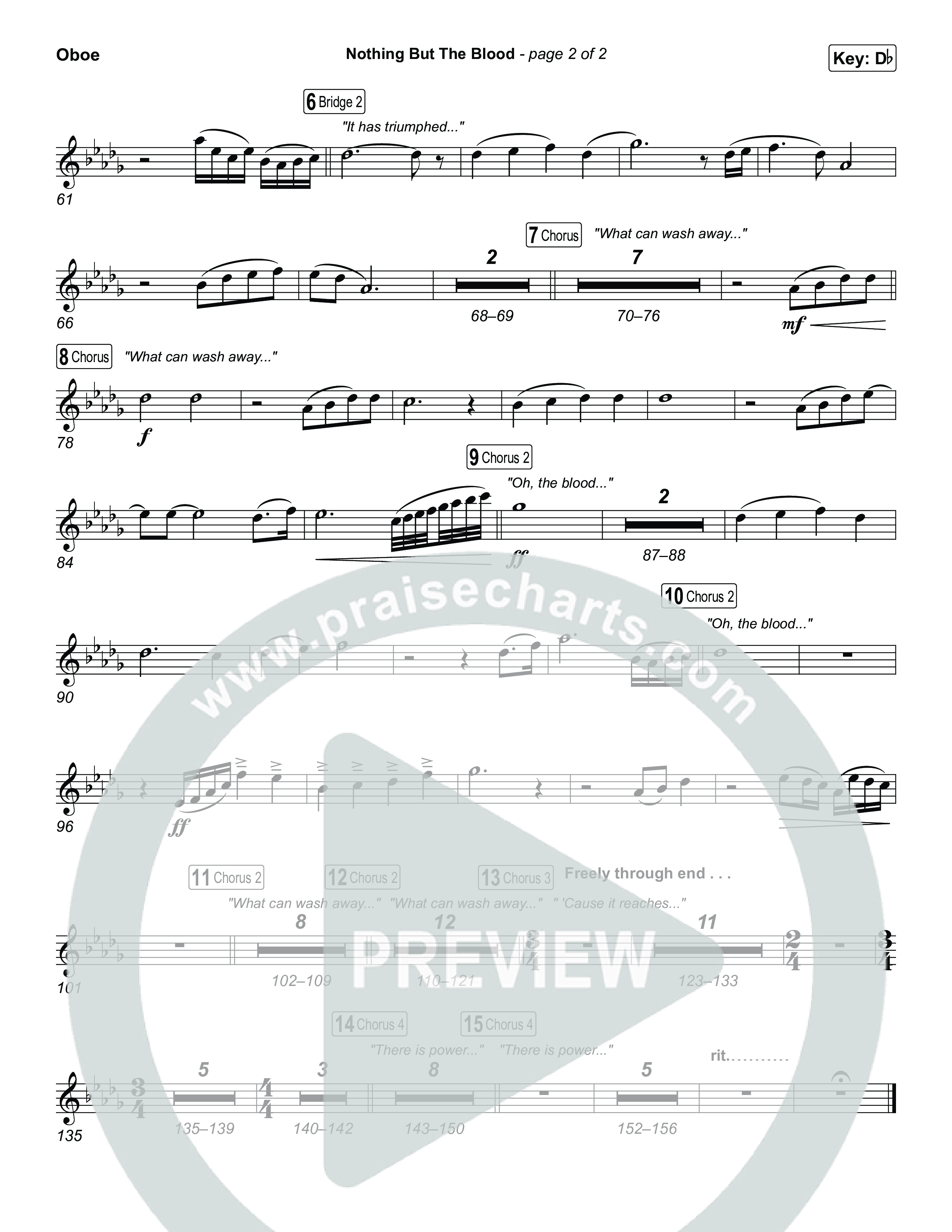 Nothing But The Blood Oboe (Charity Gayle)