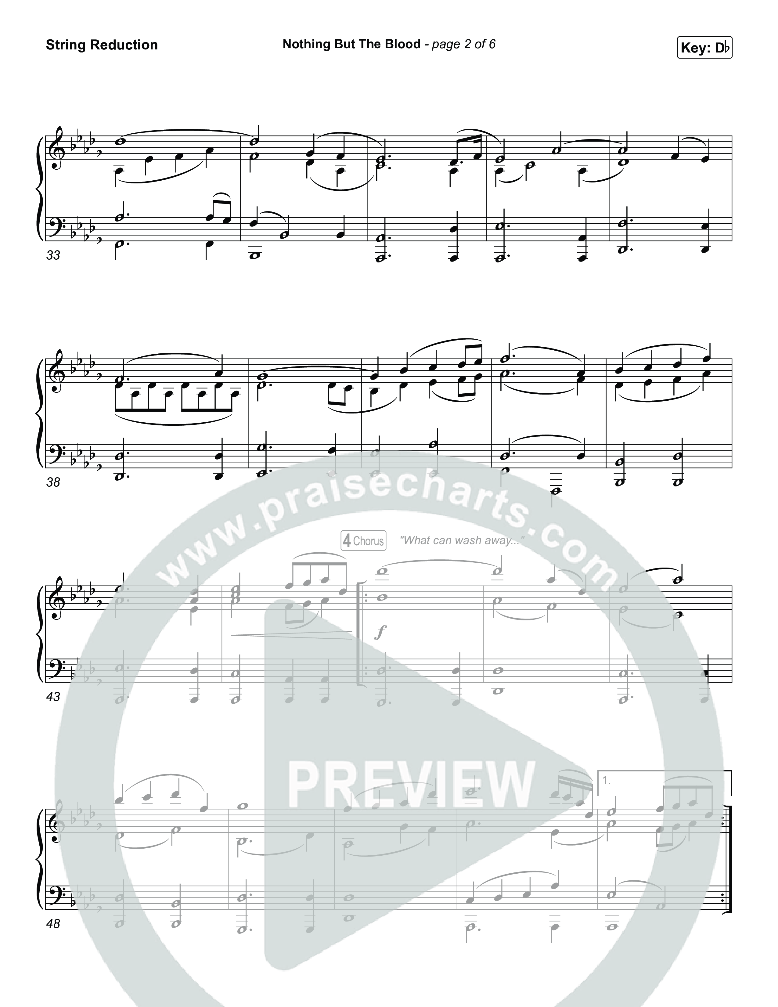 Nothing But The Blood String Reduction (Charity Gayle)