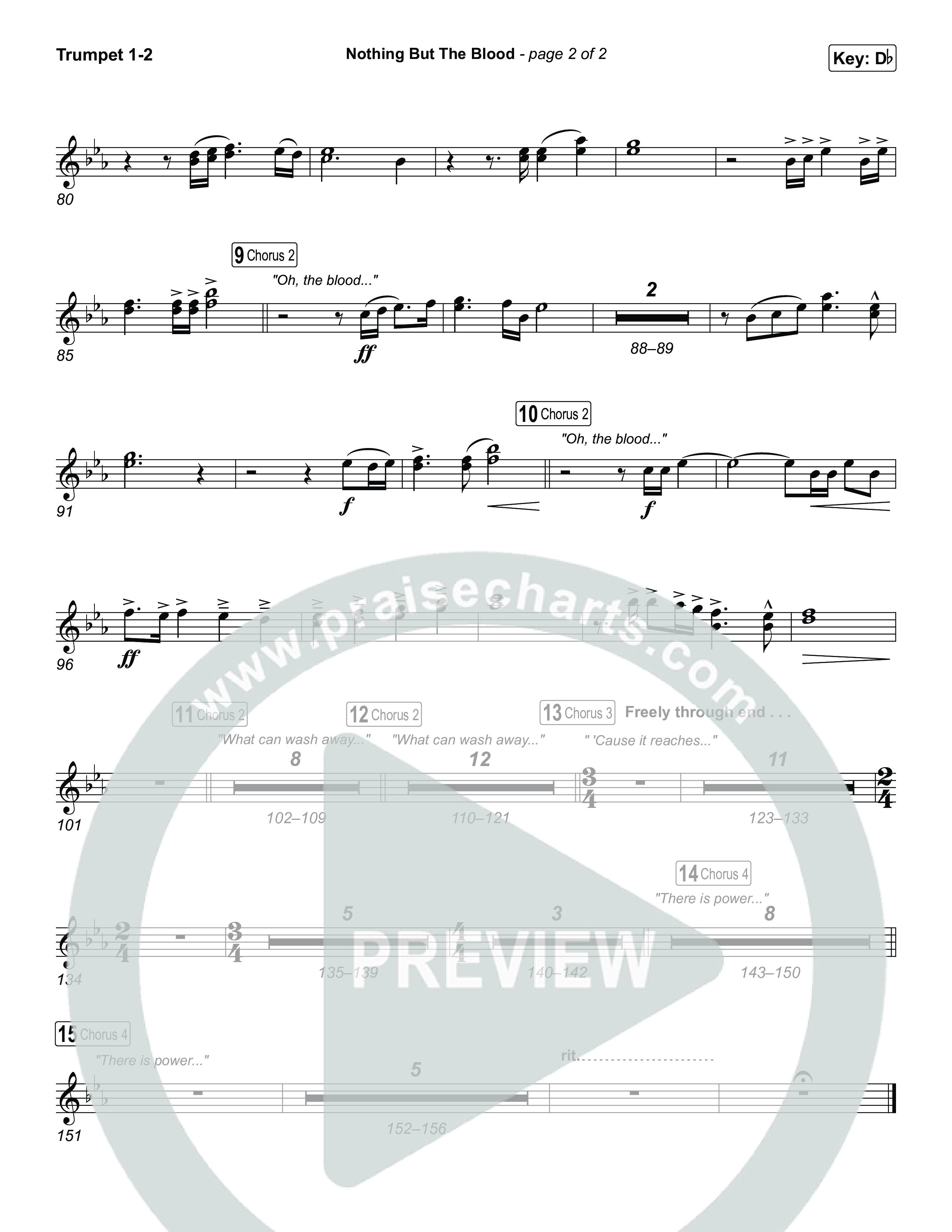 Nothing But The Blood Trumpet 1,2 (Charity Gayle)