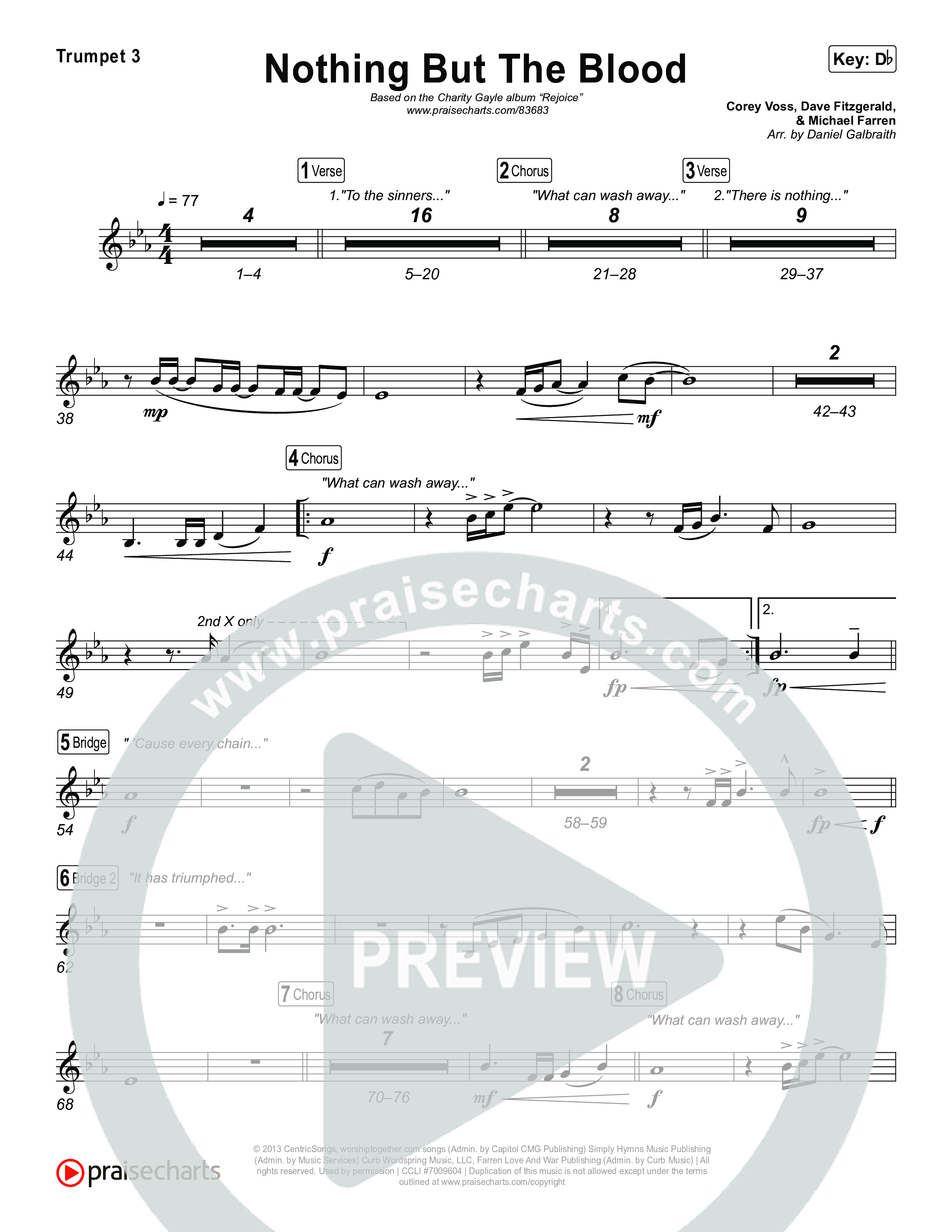 Nothing But The Blood Trumpet 3 (Charity Gayle)