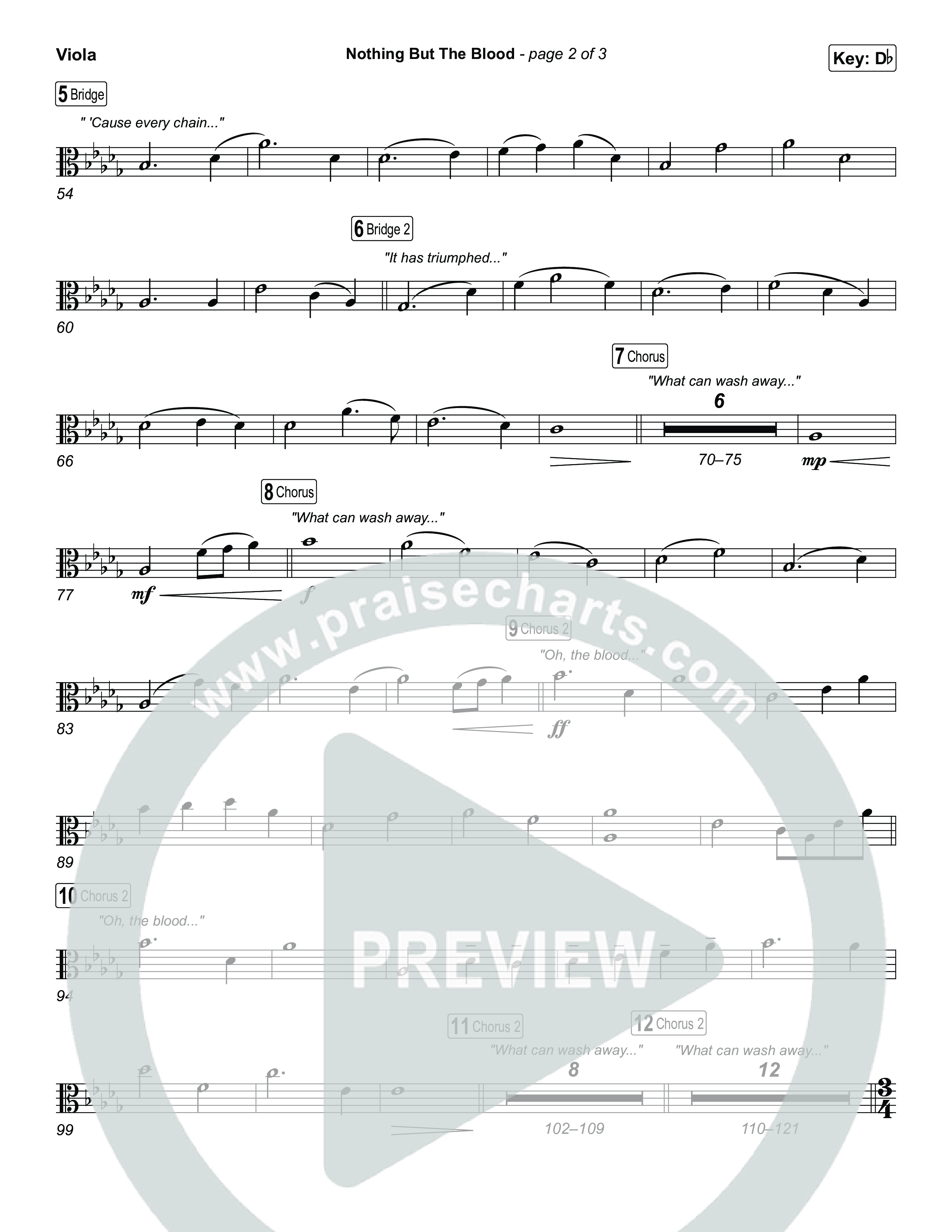 Nothing But The Blood Viola (Charity Gayle)