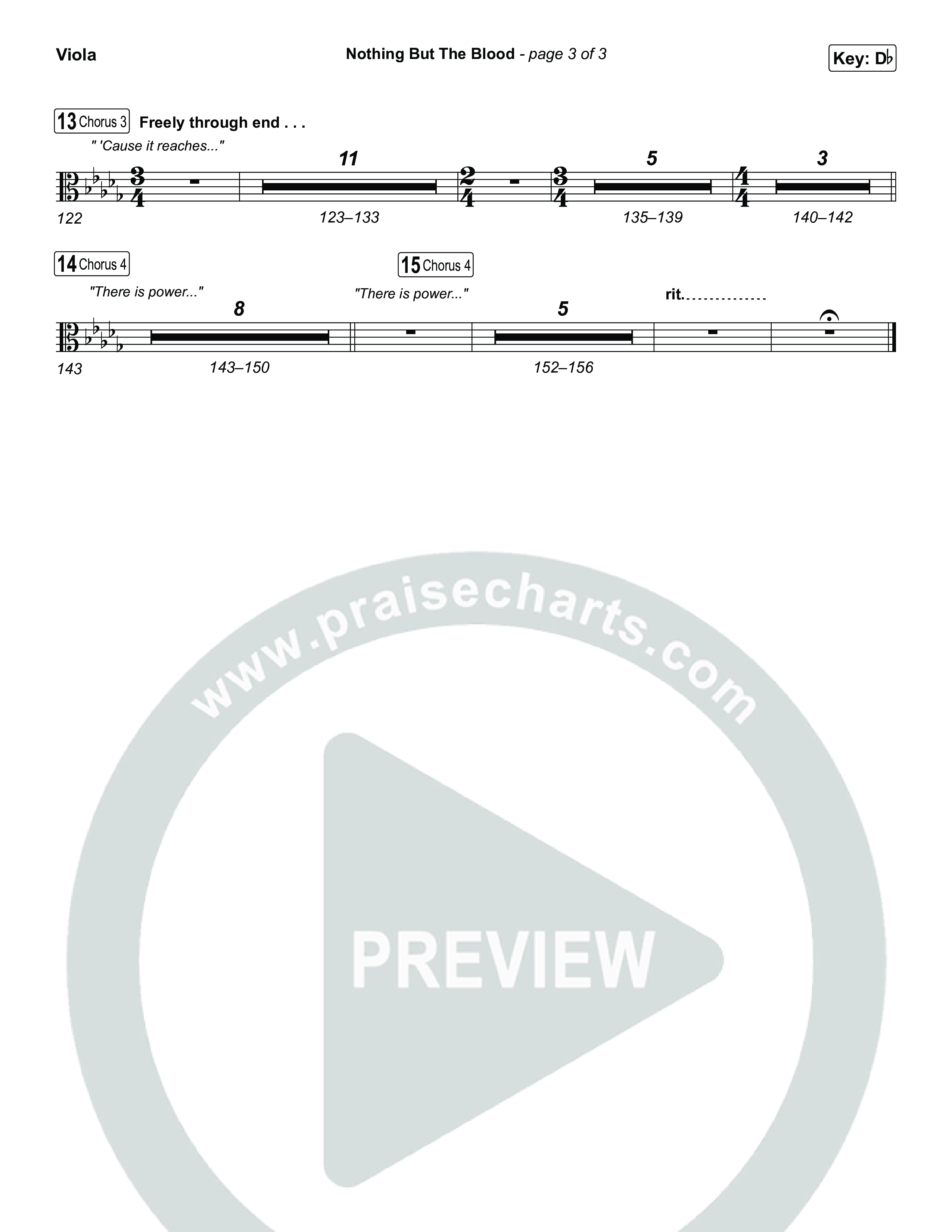 Nothing But The Blood Viola (Charity Gayle)
