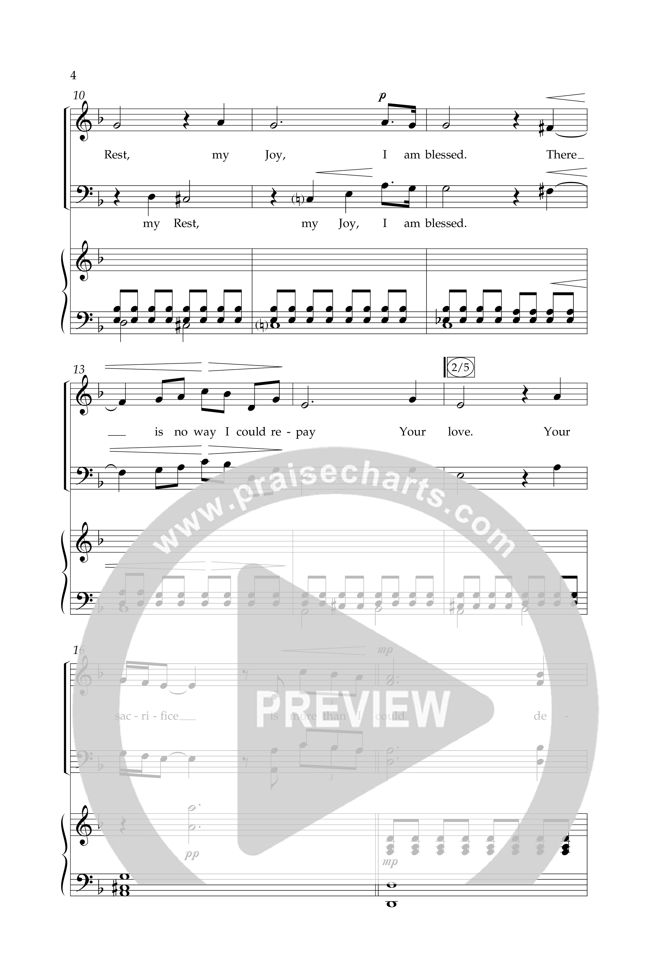 Largo (My Prayer) (Choral Anthem SATB) Anthem (SATB/Piano) (Lifeway Choral / Arr. Phillip Keveren)