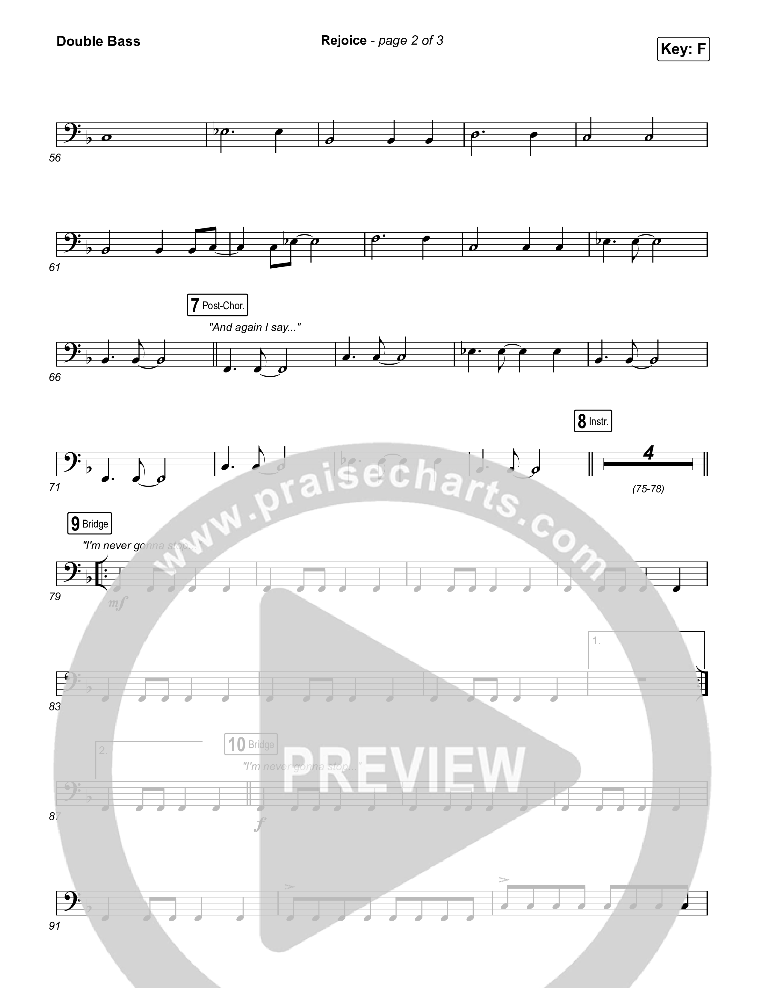 Rejoice String Bass (Charity Gayle)