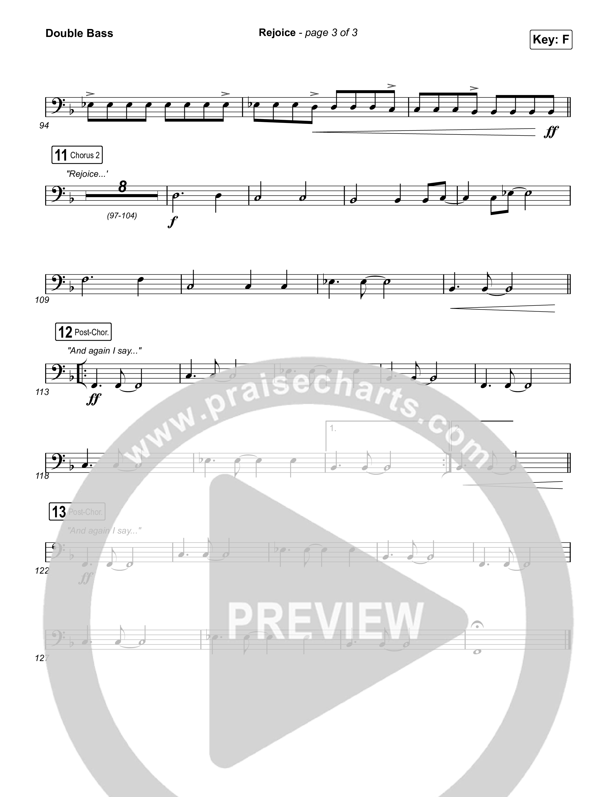 Rejoice String Bass (Charity Gayle)