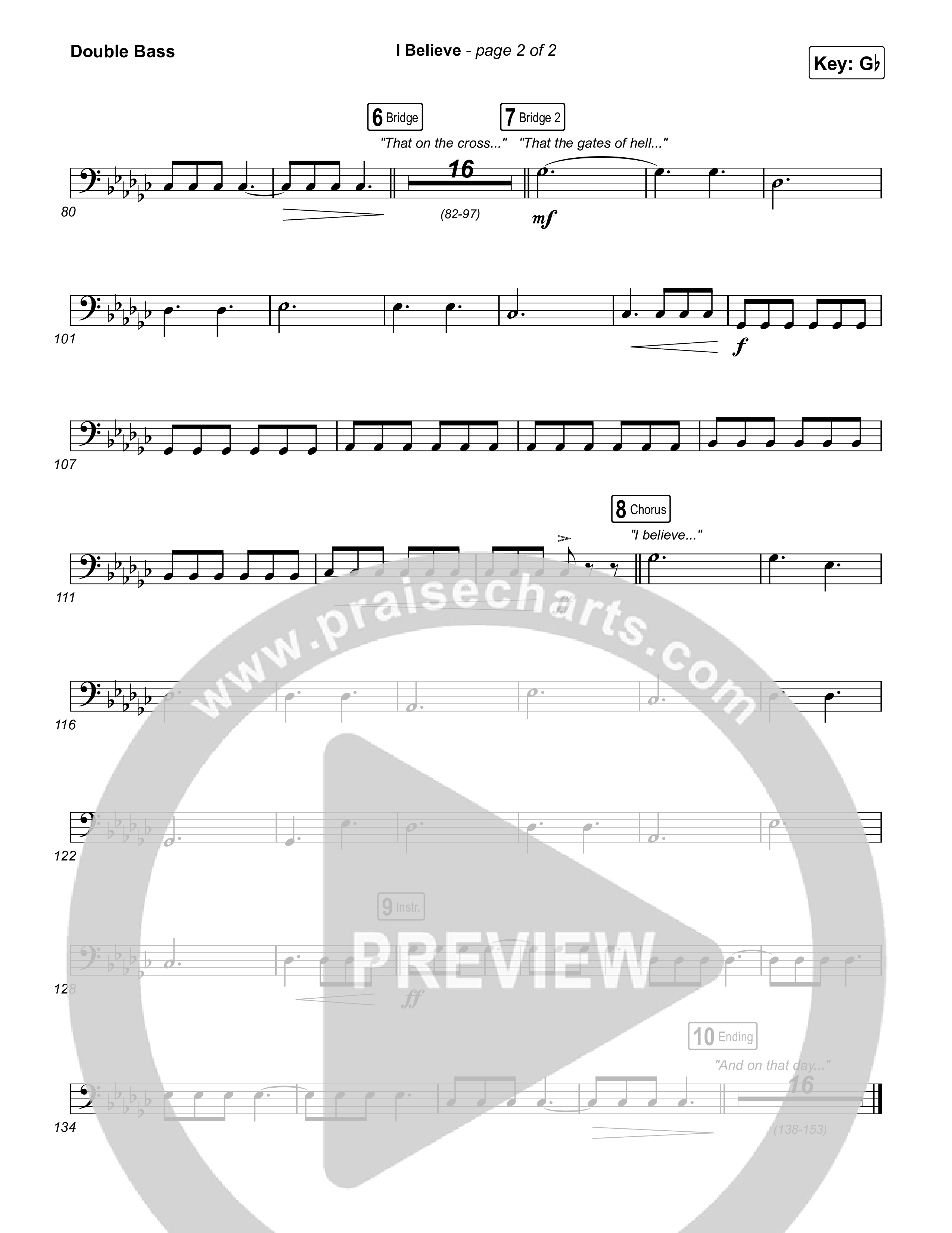 I Believe String Bass (Charity Gayle)