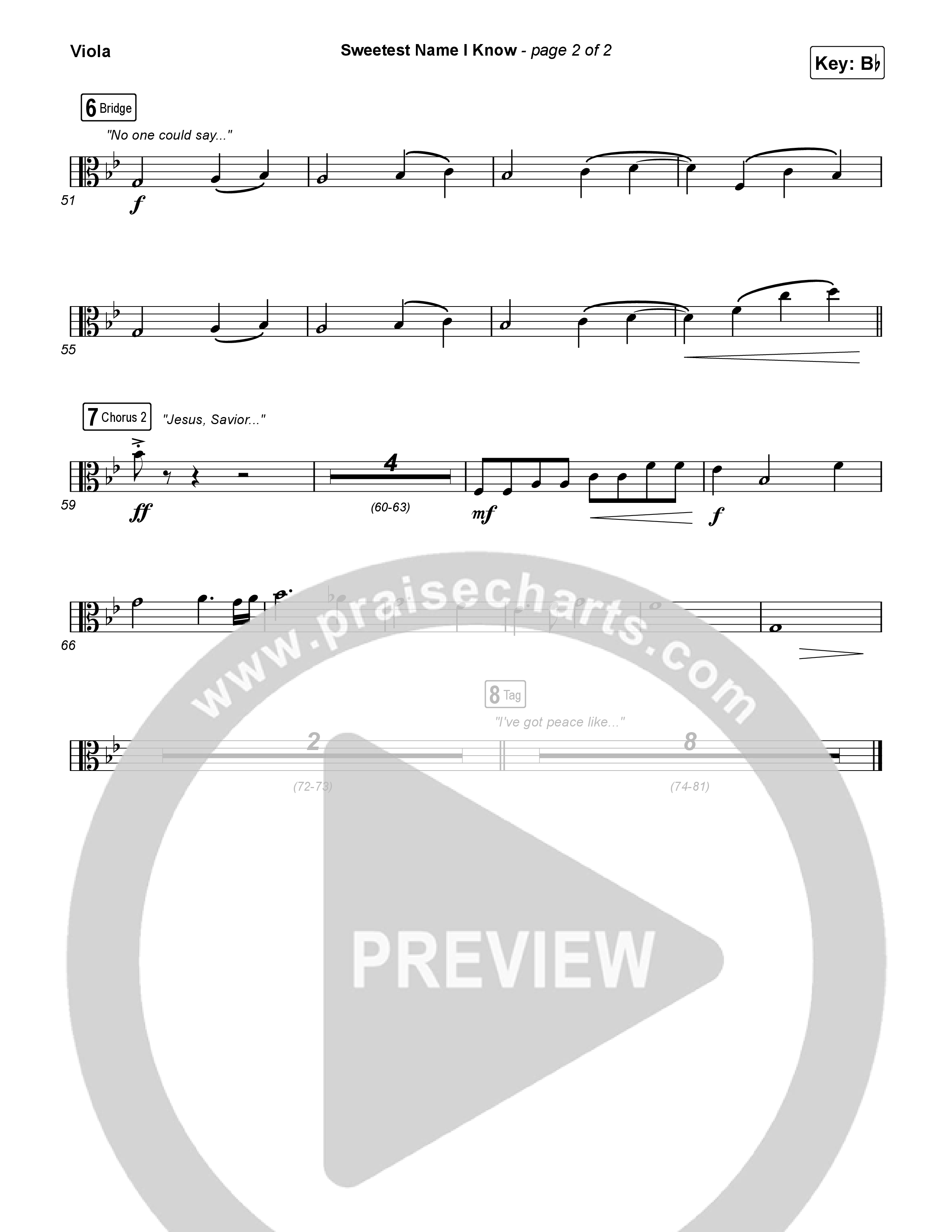 Sweetest Name I Know Viola (Charity Gayle)