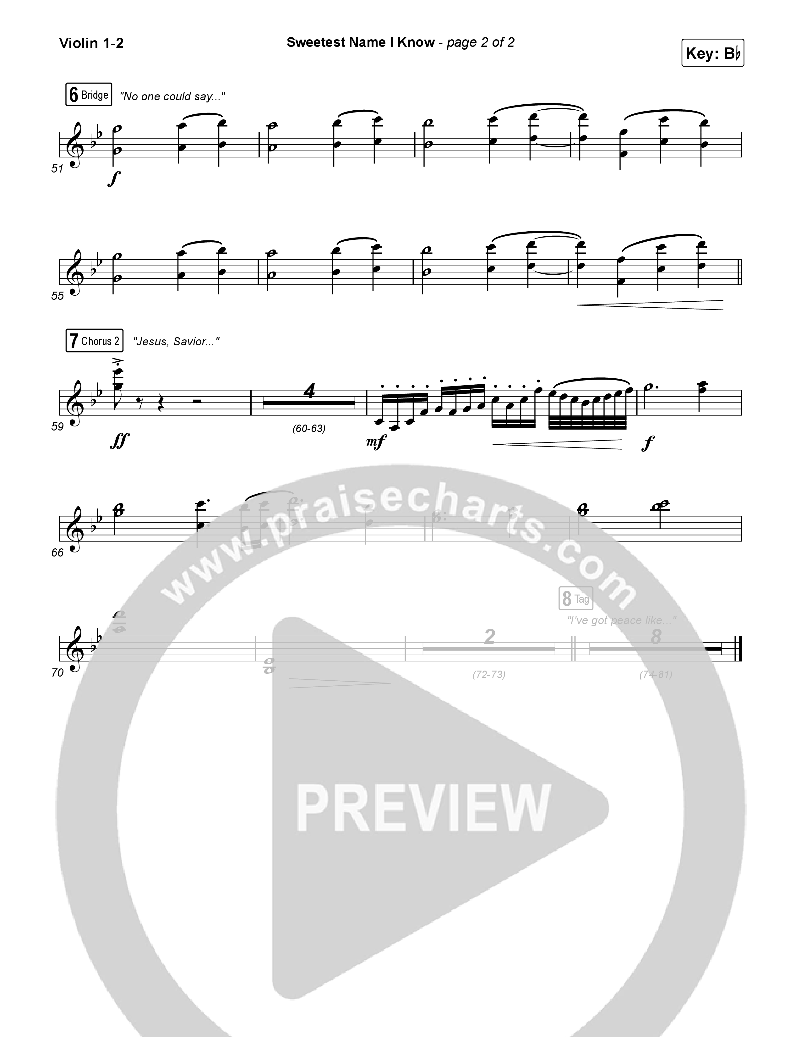 Sweetest Name I Know String Pack (Charity Gayle)